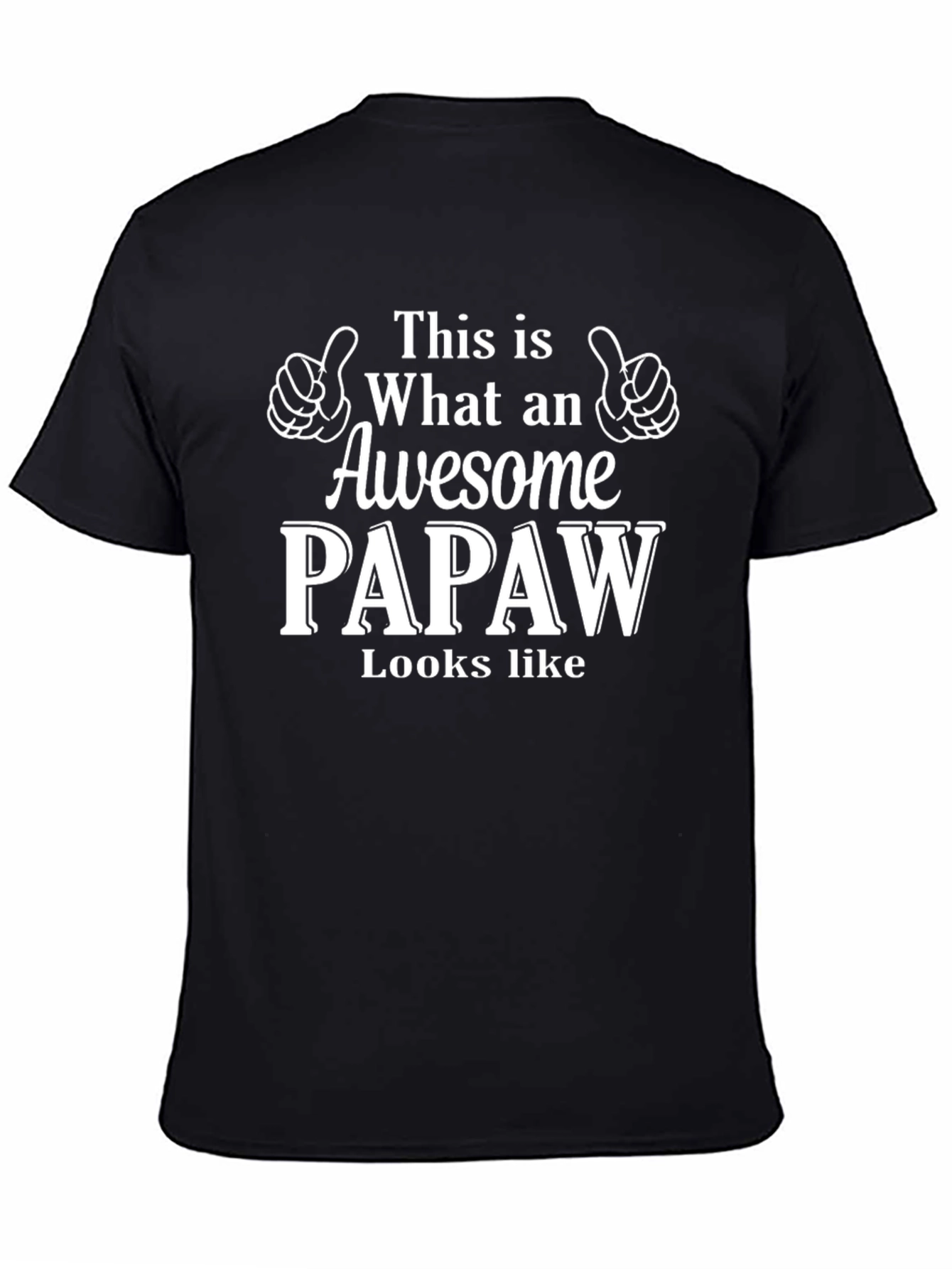 Awesome PAPAW T-Shirt - Gift for Grandfathers