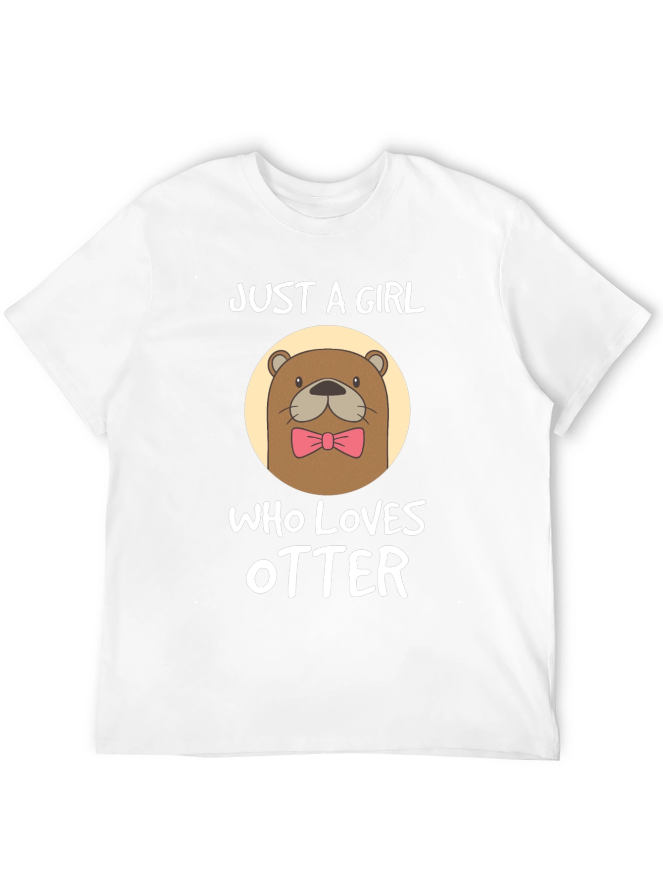 Just A Girl Who Loves Otters T-Shirt