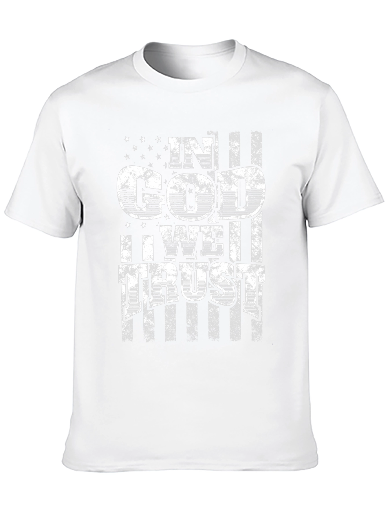 In God We Trust USA Flag Patriotic T-Shirt