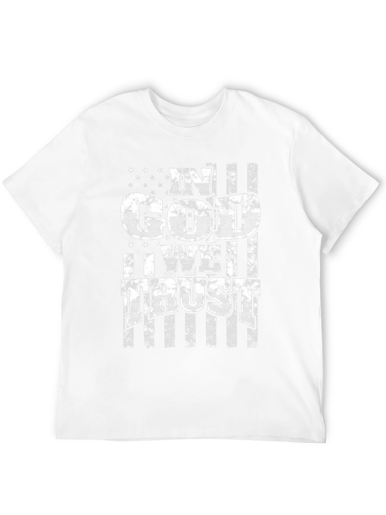 In God We Trust USA Flag Patriotic T-Shirt