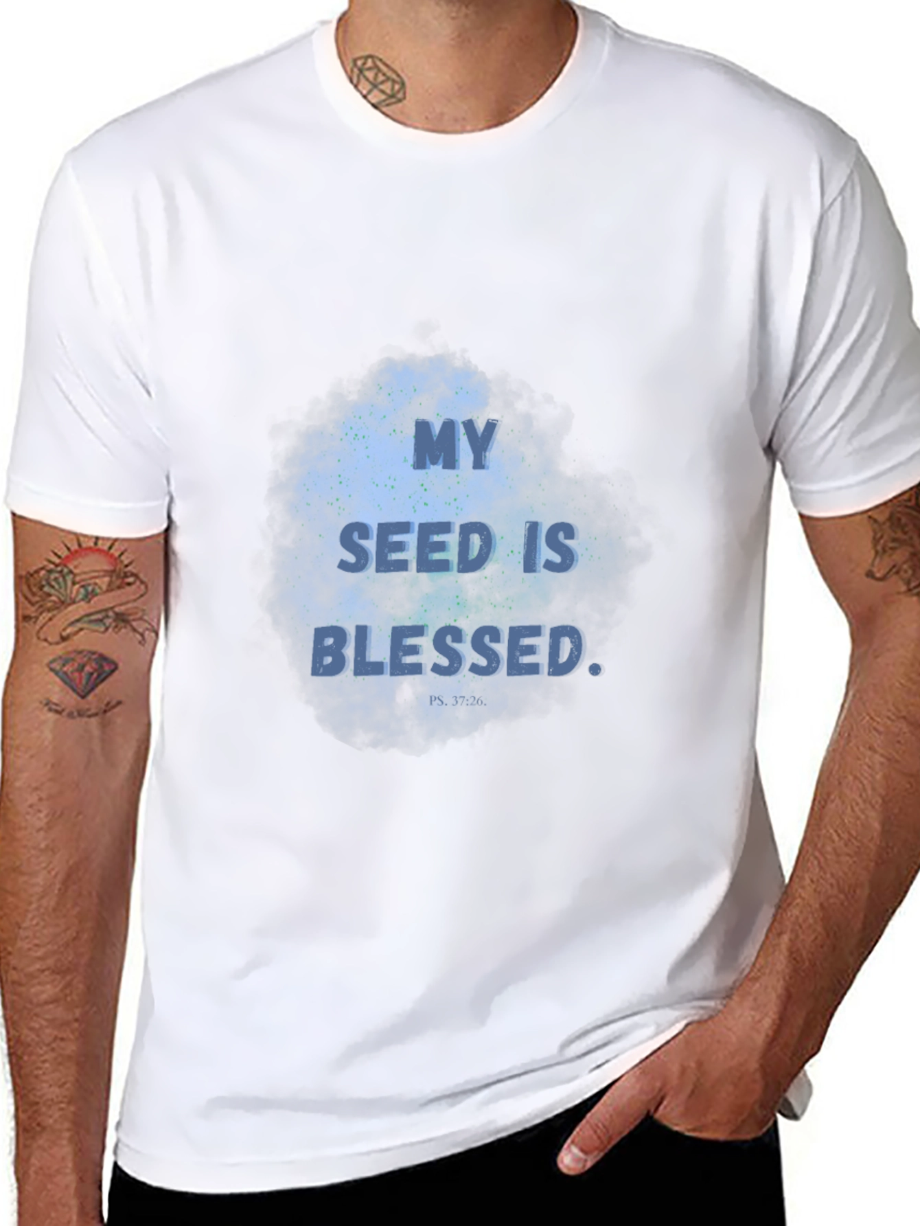 My Seed Is Blessed Graphic T-Shirt