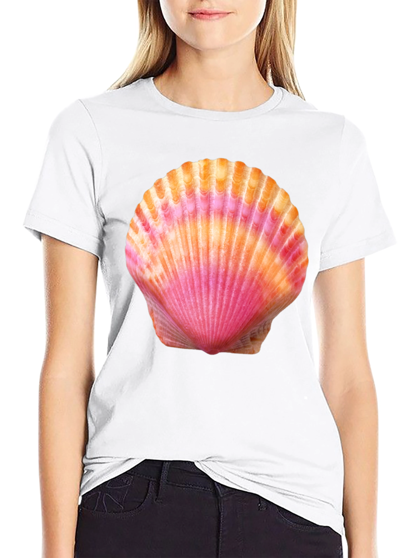 Seashell Graphic Tee - Coastal Style T-Shirt