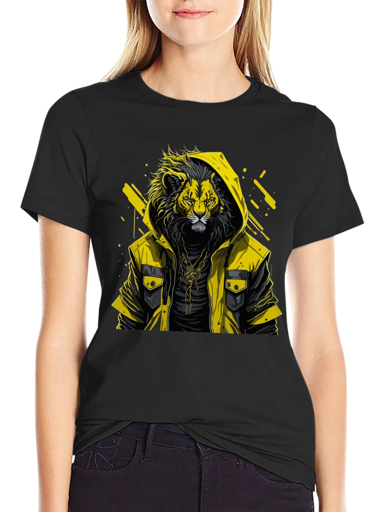 Urban Lion Graphic T-Shirt