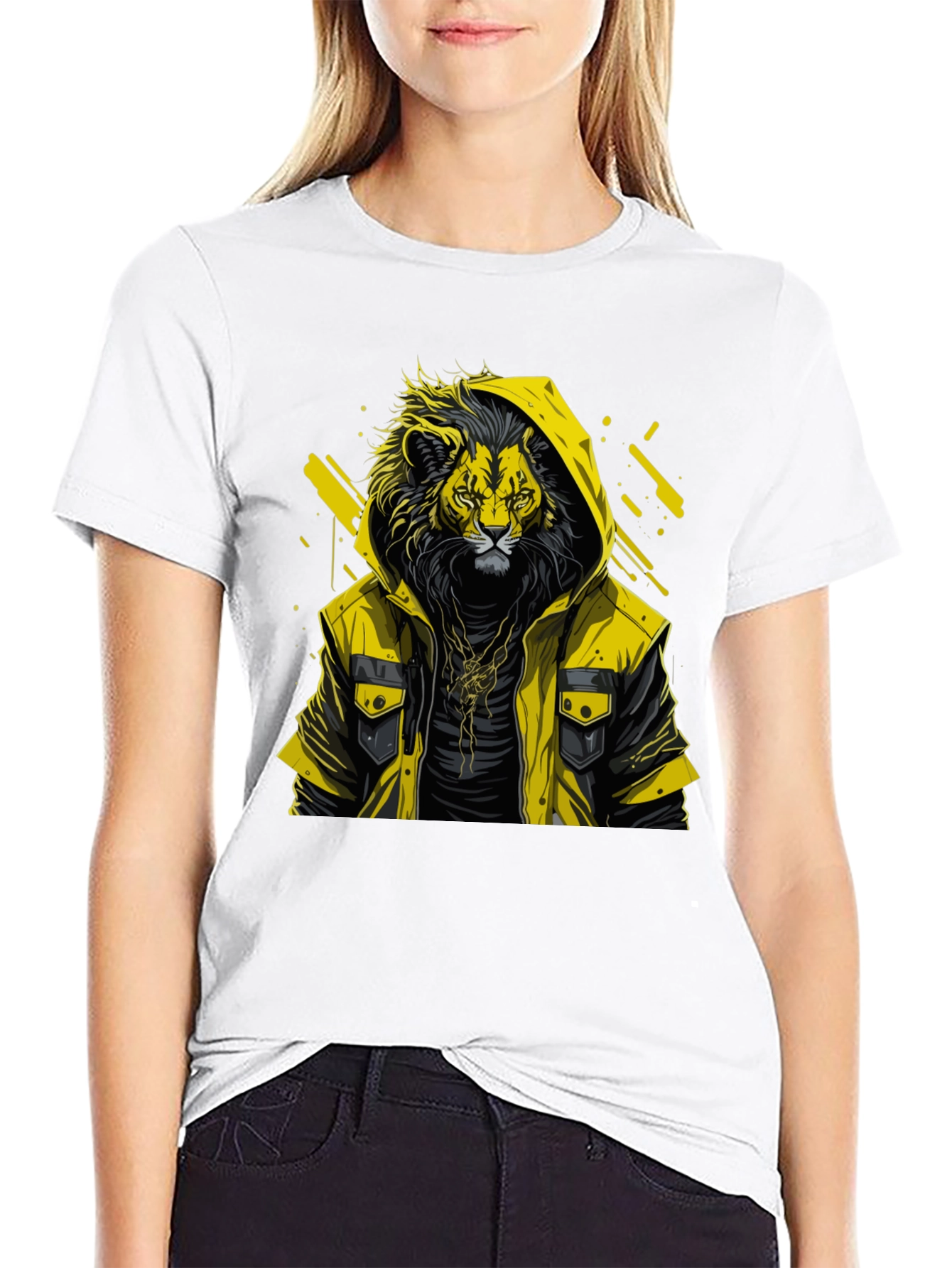 Urban Lion Graphic T-Shirt