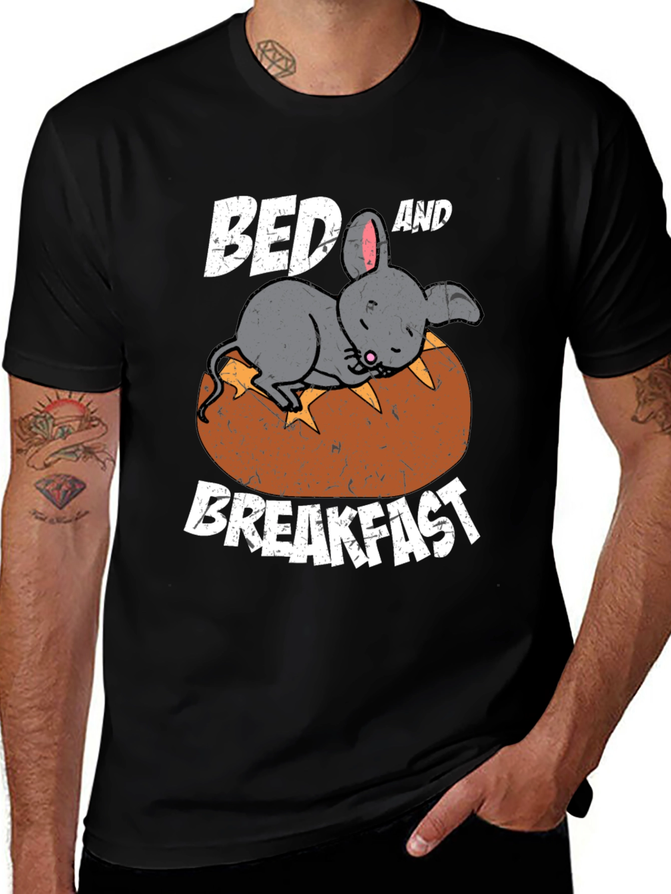 Bed and Breakfast Mouse T-Shirt