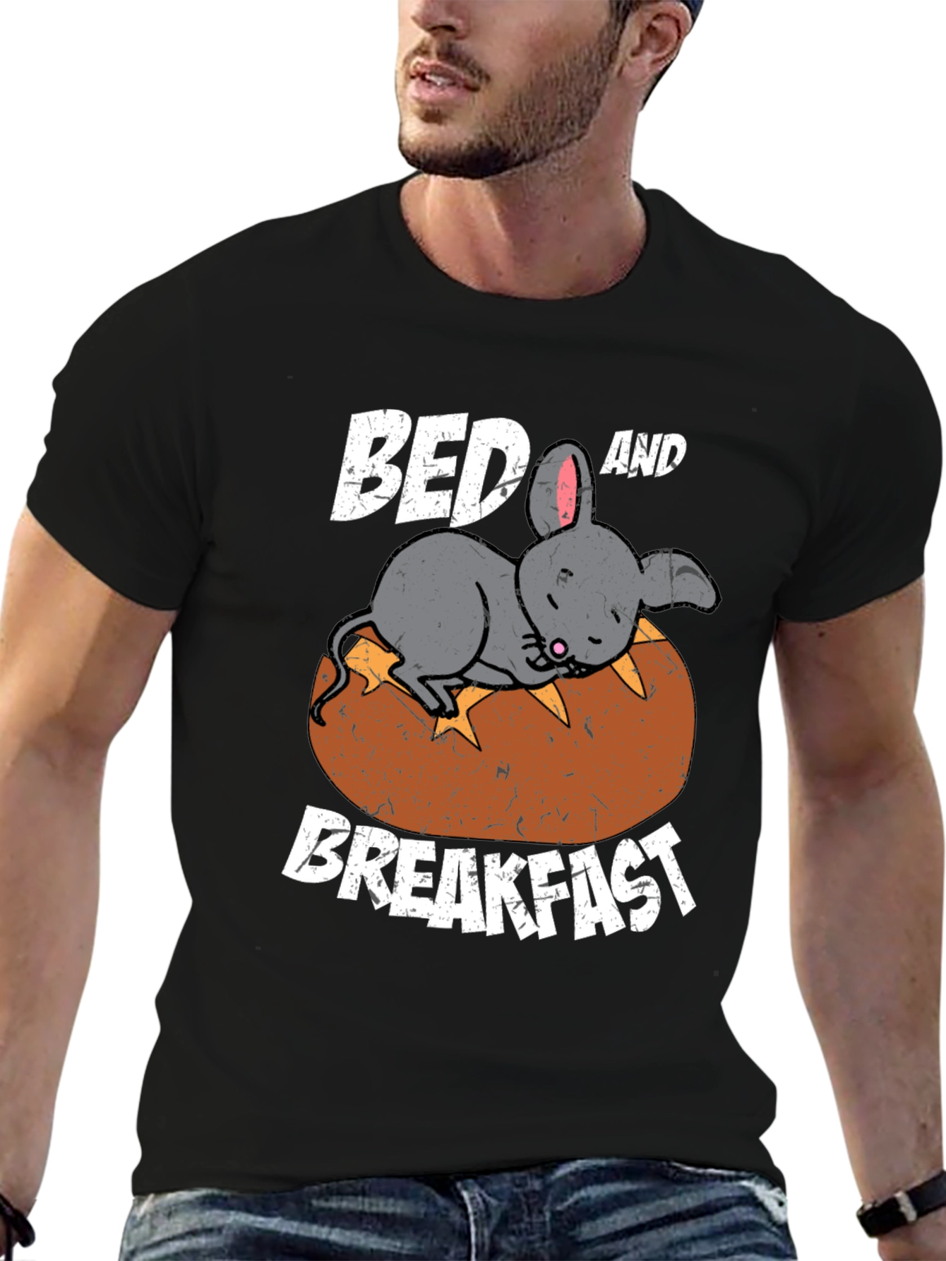Bed and Breakfast Mouse T-Shirt