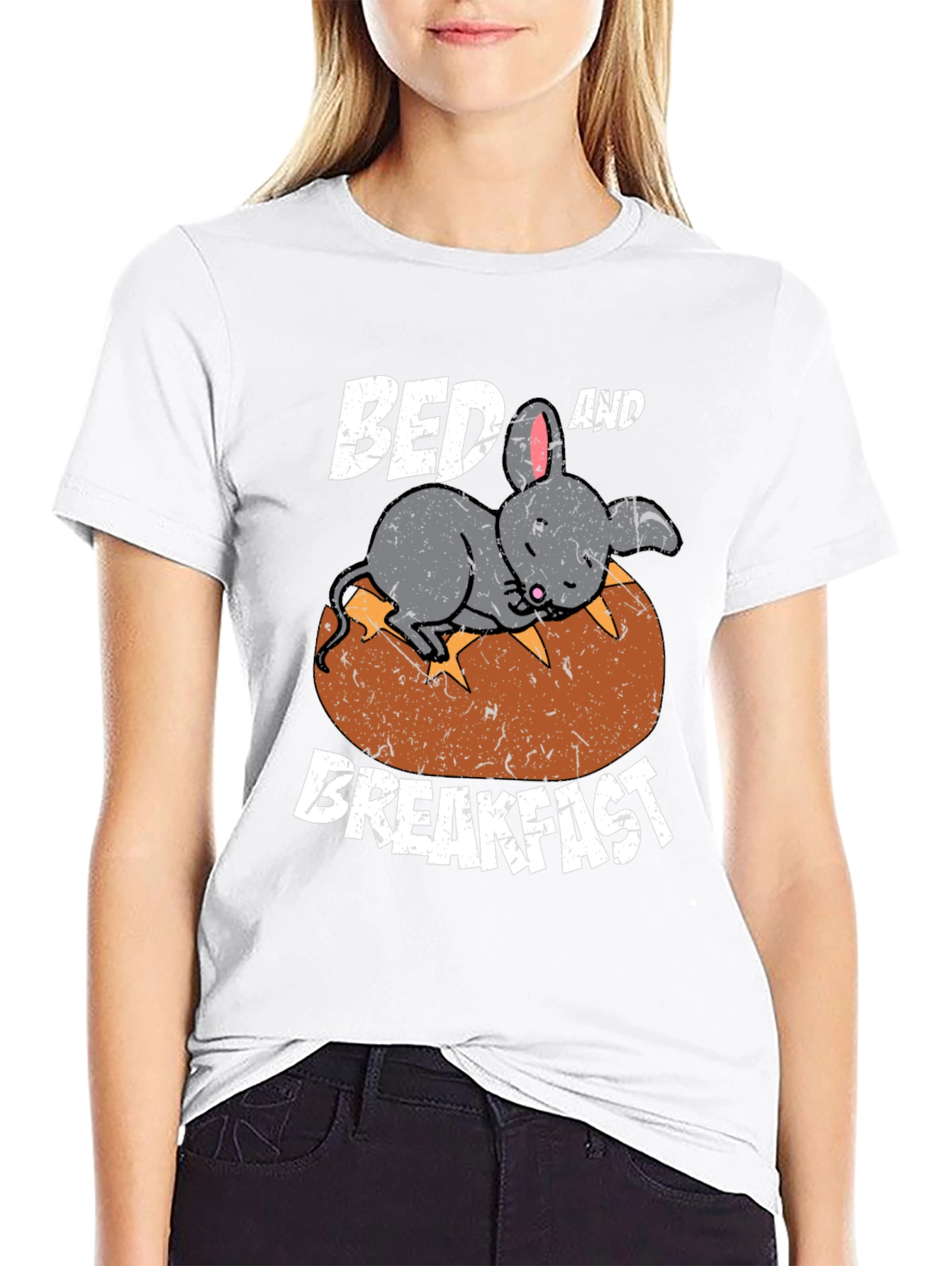 Bed and Breakfast Mouse T-Shirt