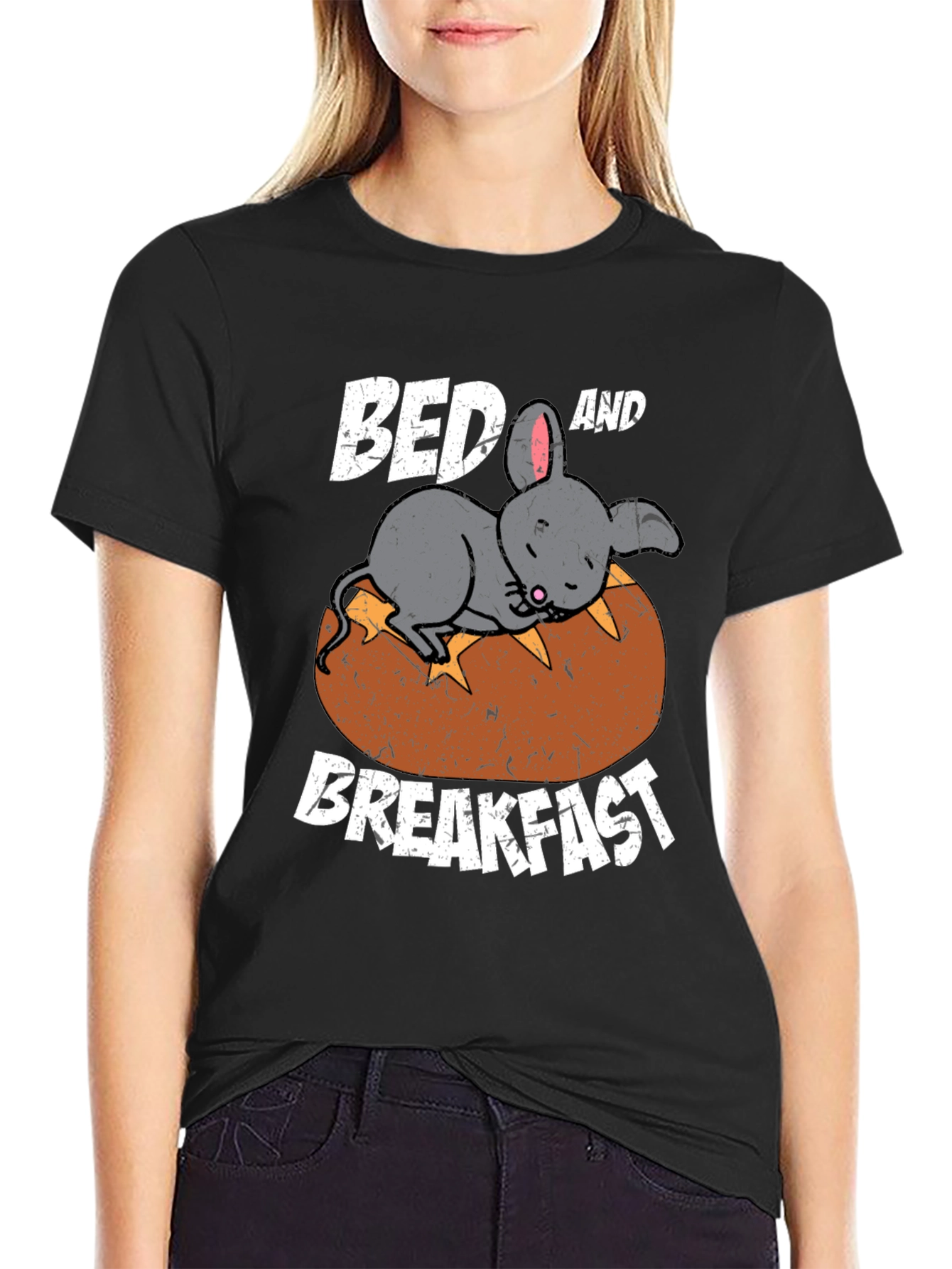 Bed and Breakfast Mouse T-Shirt
