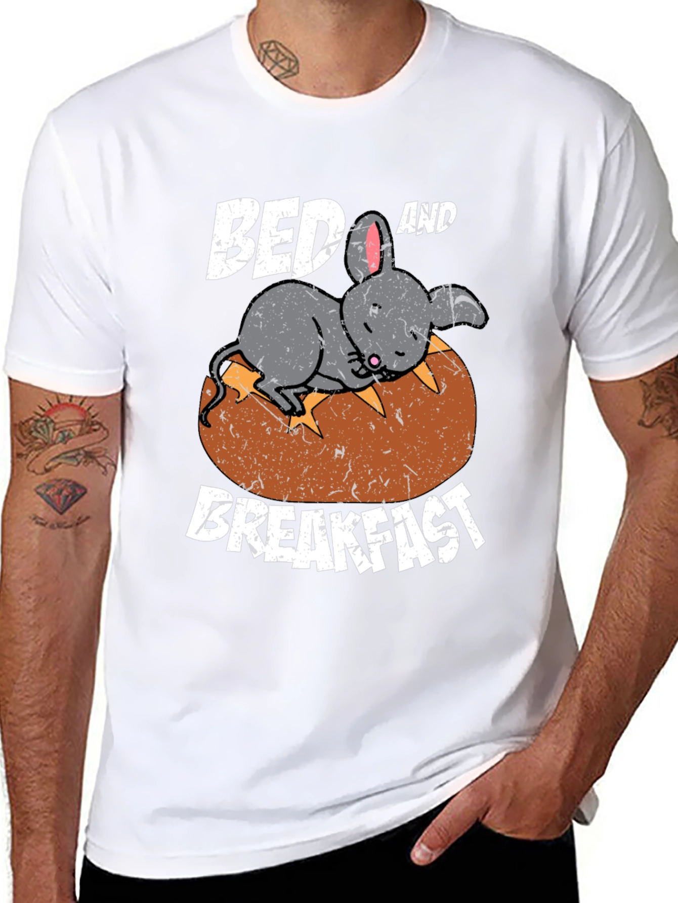 Bed and Breakfast Mouse T-Shirt