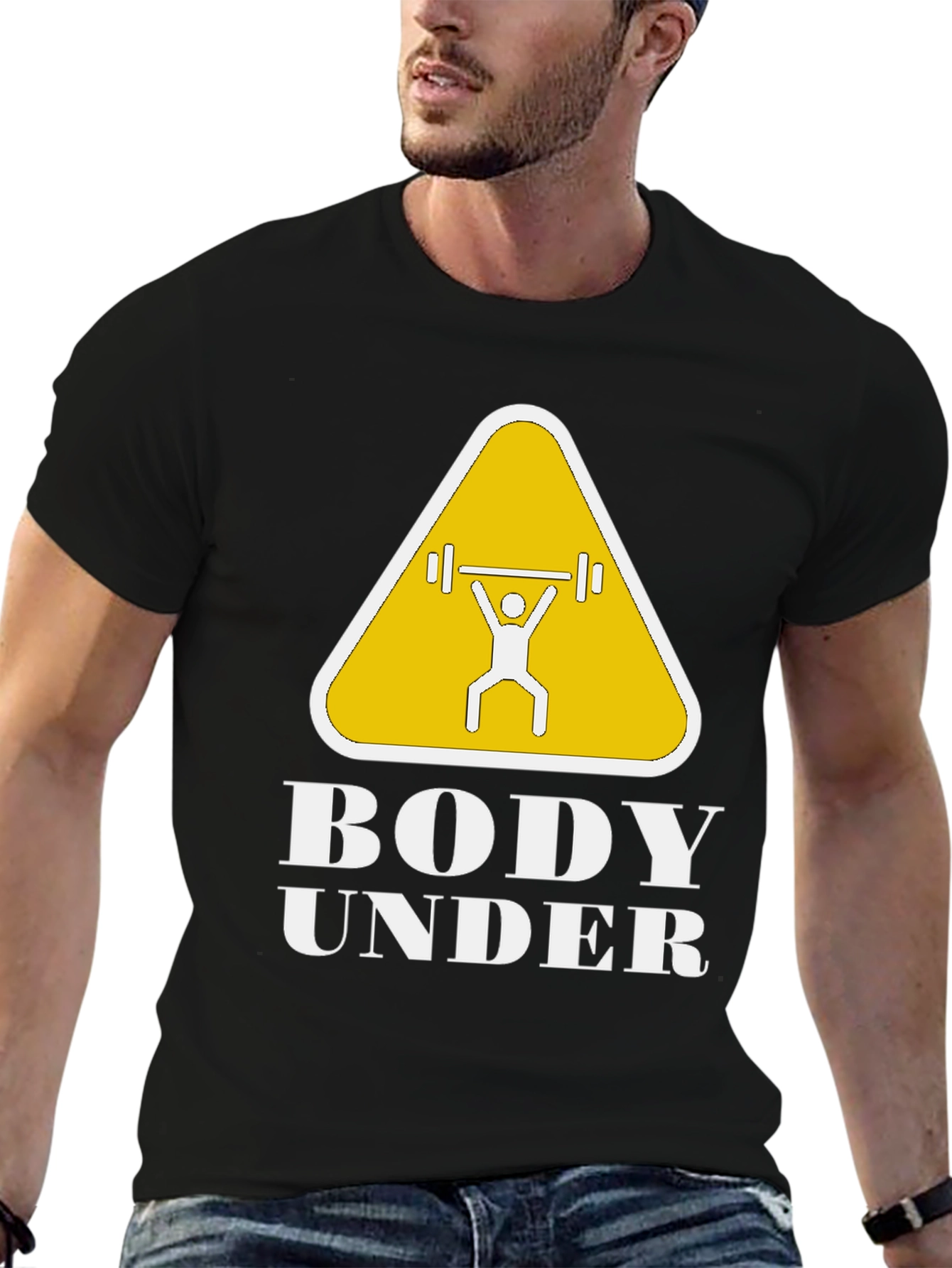 Body Under Construction Graphic T-Shirt