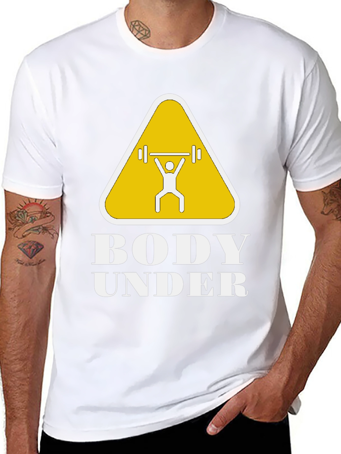 Body Under Construction Graphic T-Shirt