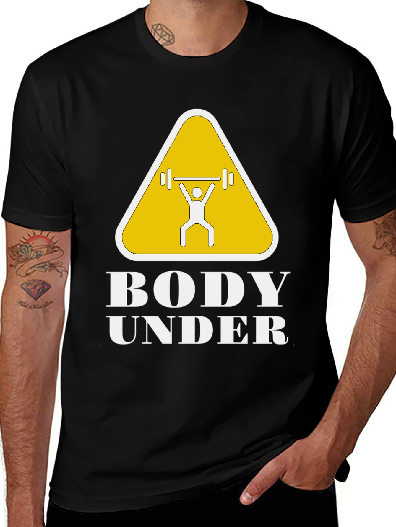 Body Under Construction Graphic T-Shirt