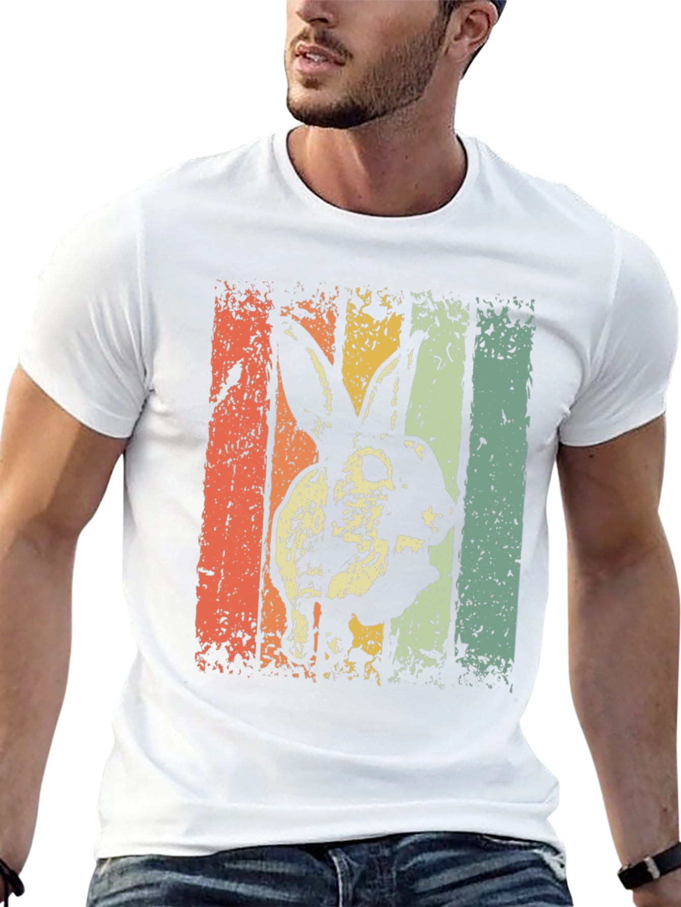 Retro Rabbit Graphic Tee