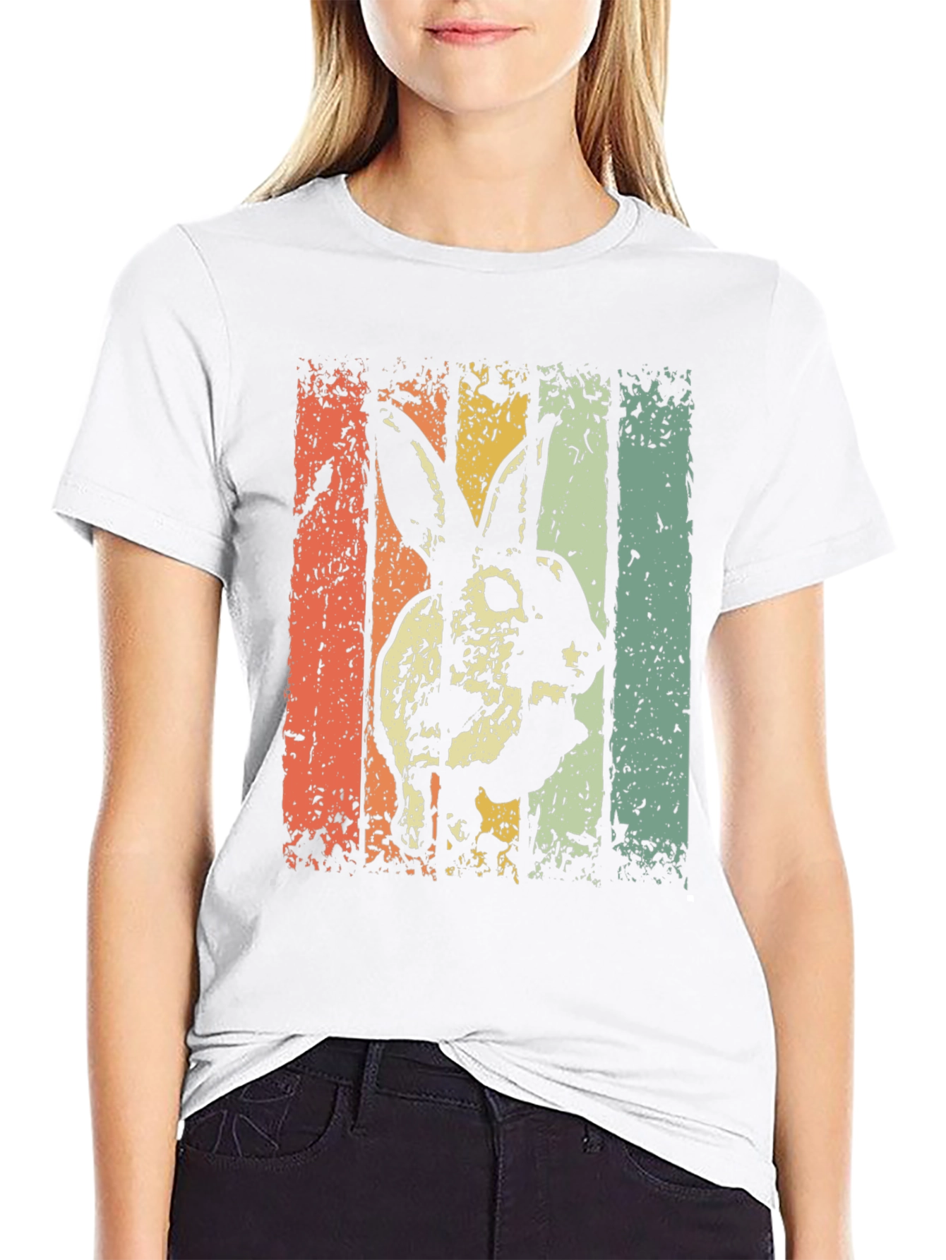 Retro Rabbit Graphic Tee