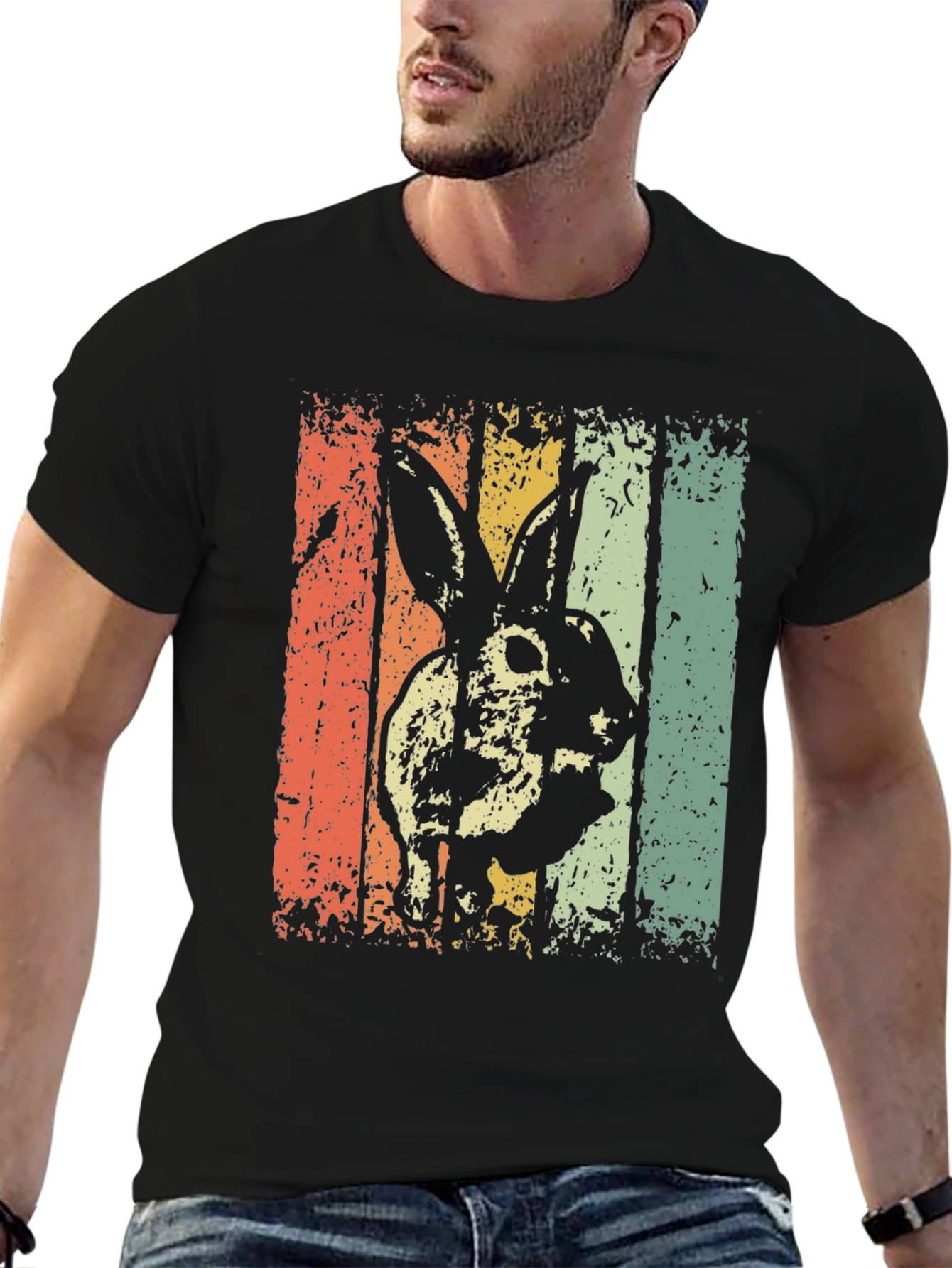 Retro Rabbit Graphic Tee