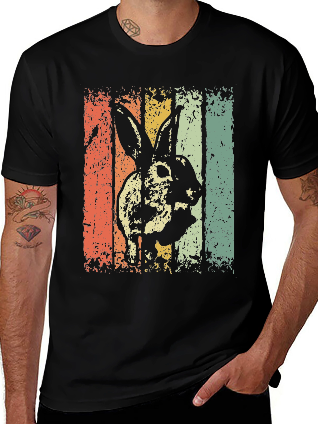 Retro Rabbit Graphic Tee