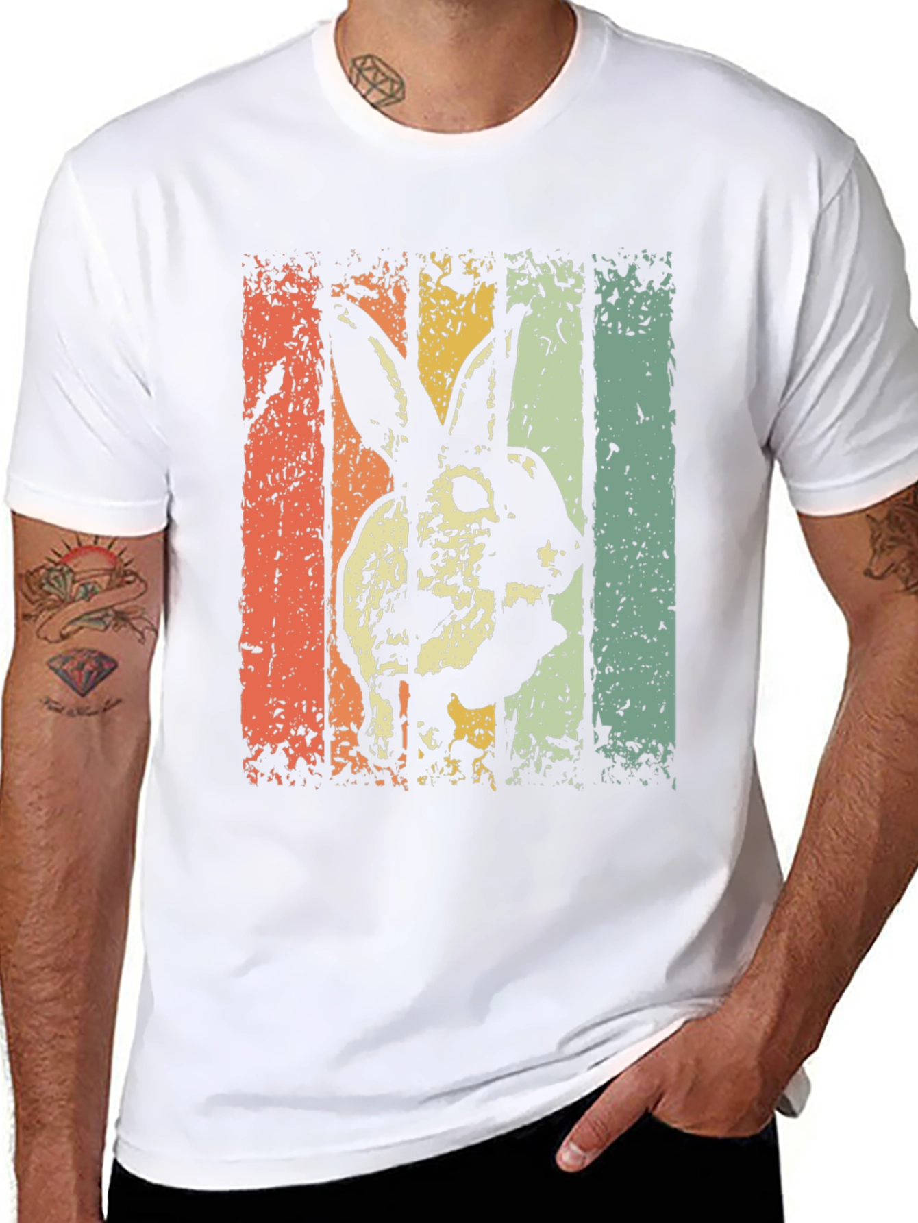 Retro Rabbit Graphic Tee