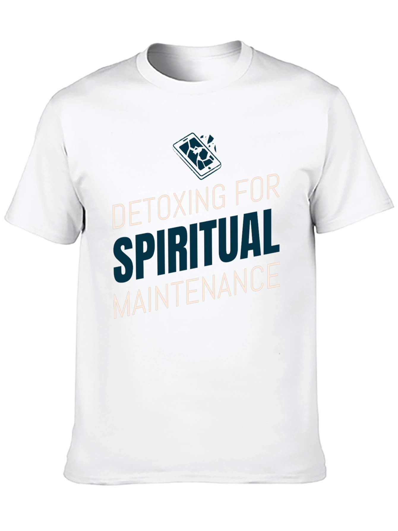 Spiritual Detox Tee - Black Relaxed Fit