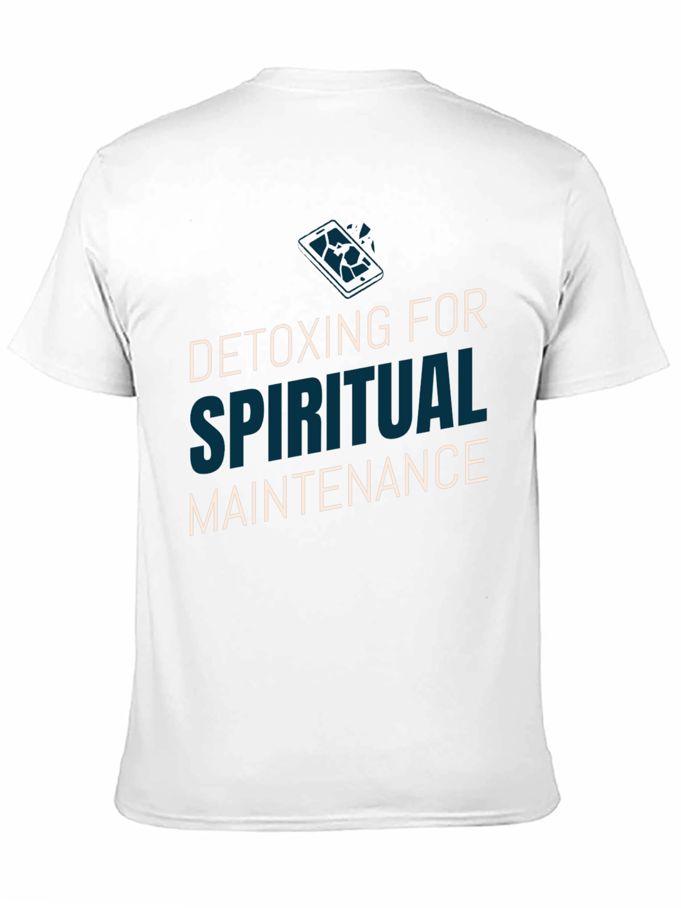 Spiritual Detox Tee - Black Relaxed Fit