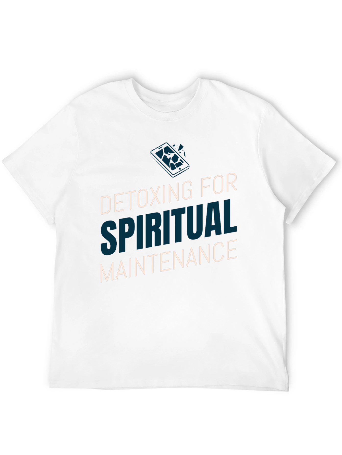 Spiritual Detox Tee - Black Relaxed Fit