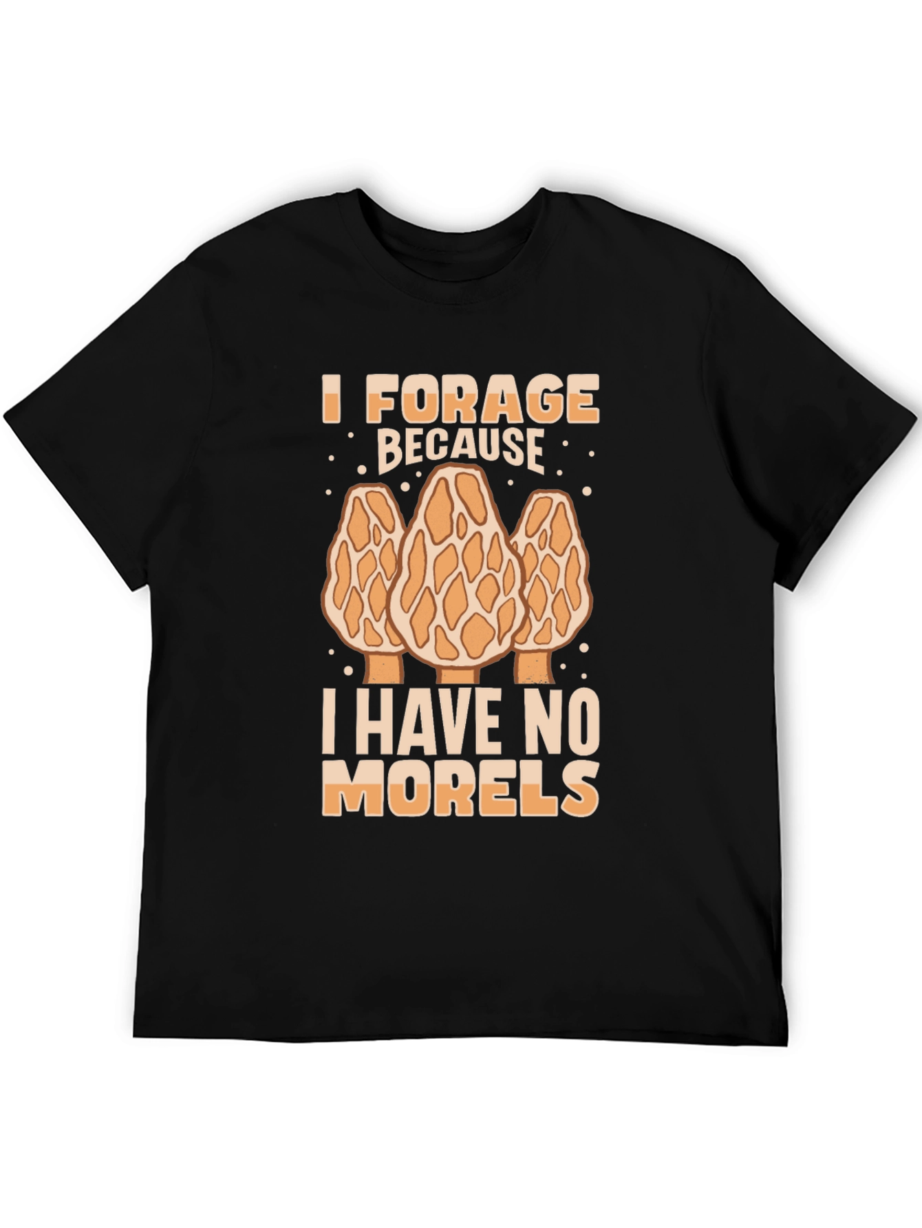 Funny Morel Mushroom Foraging T-Shirt