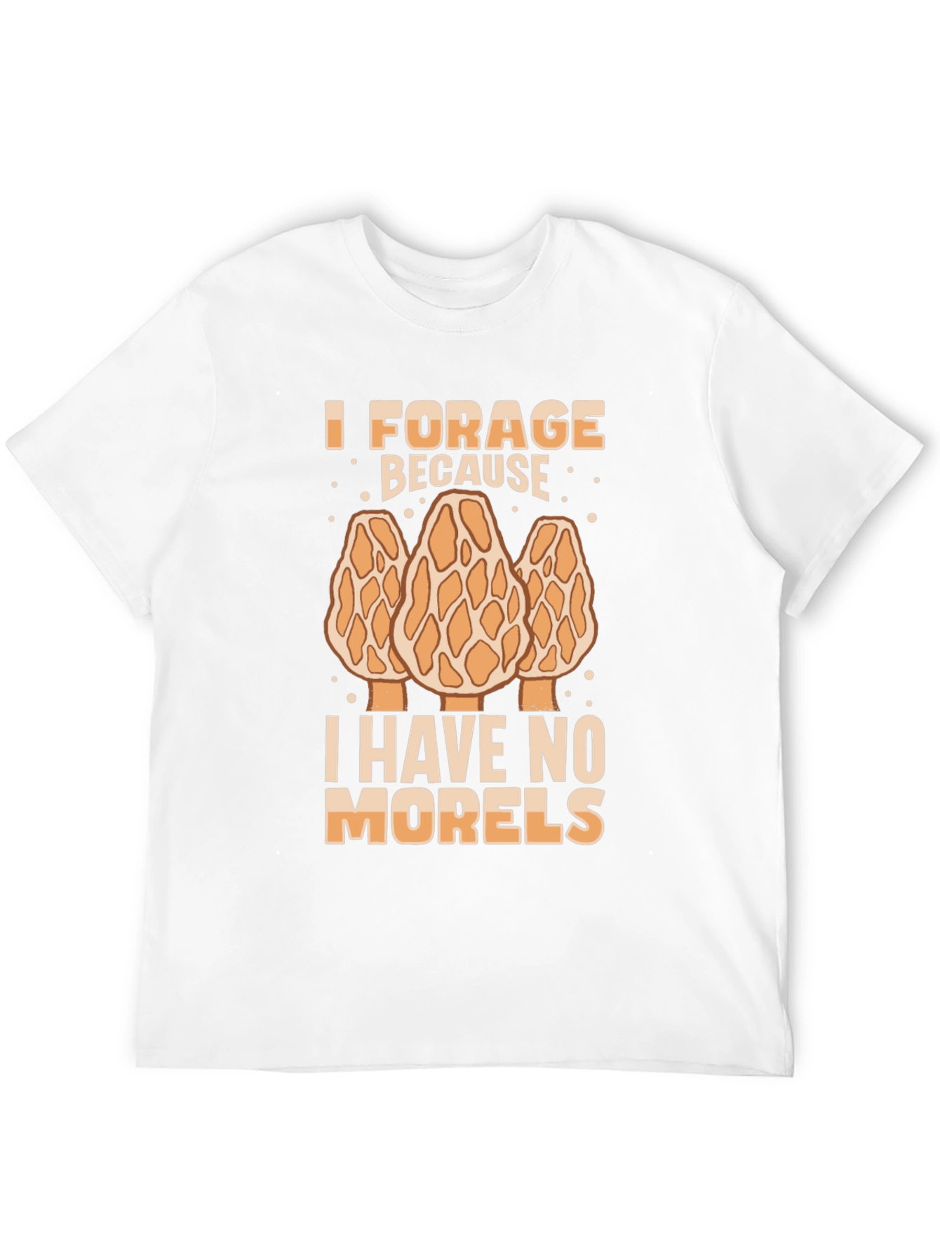 Funny Morel Mushroom Foraging T-Shirt