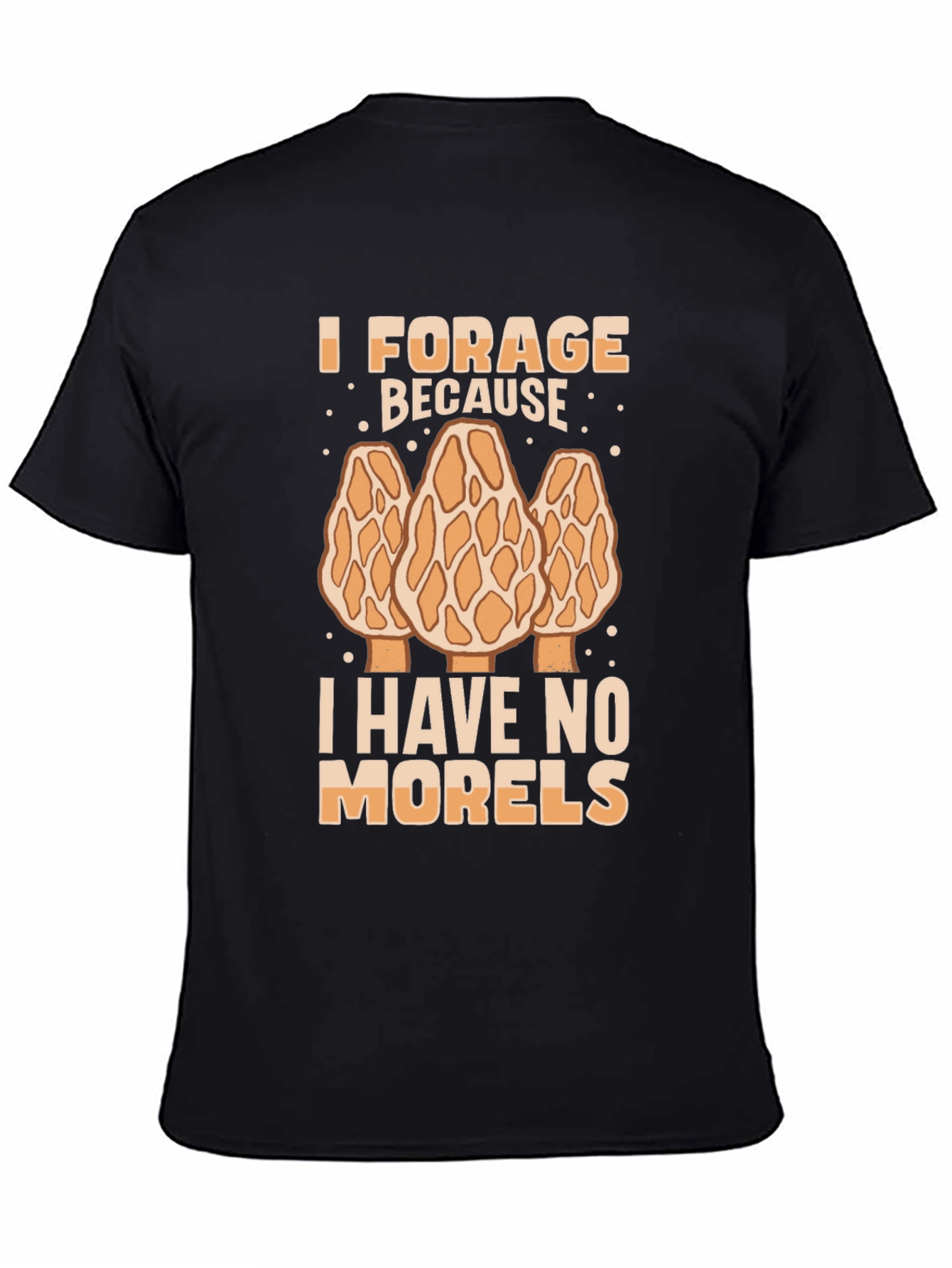 Funny Morel Mushroom Foraging T-Shirt
