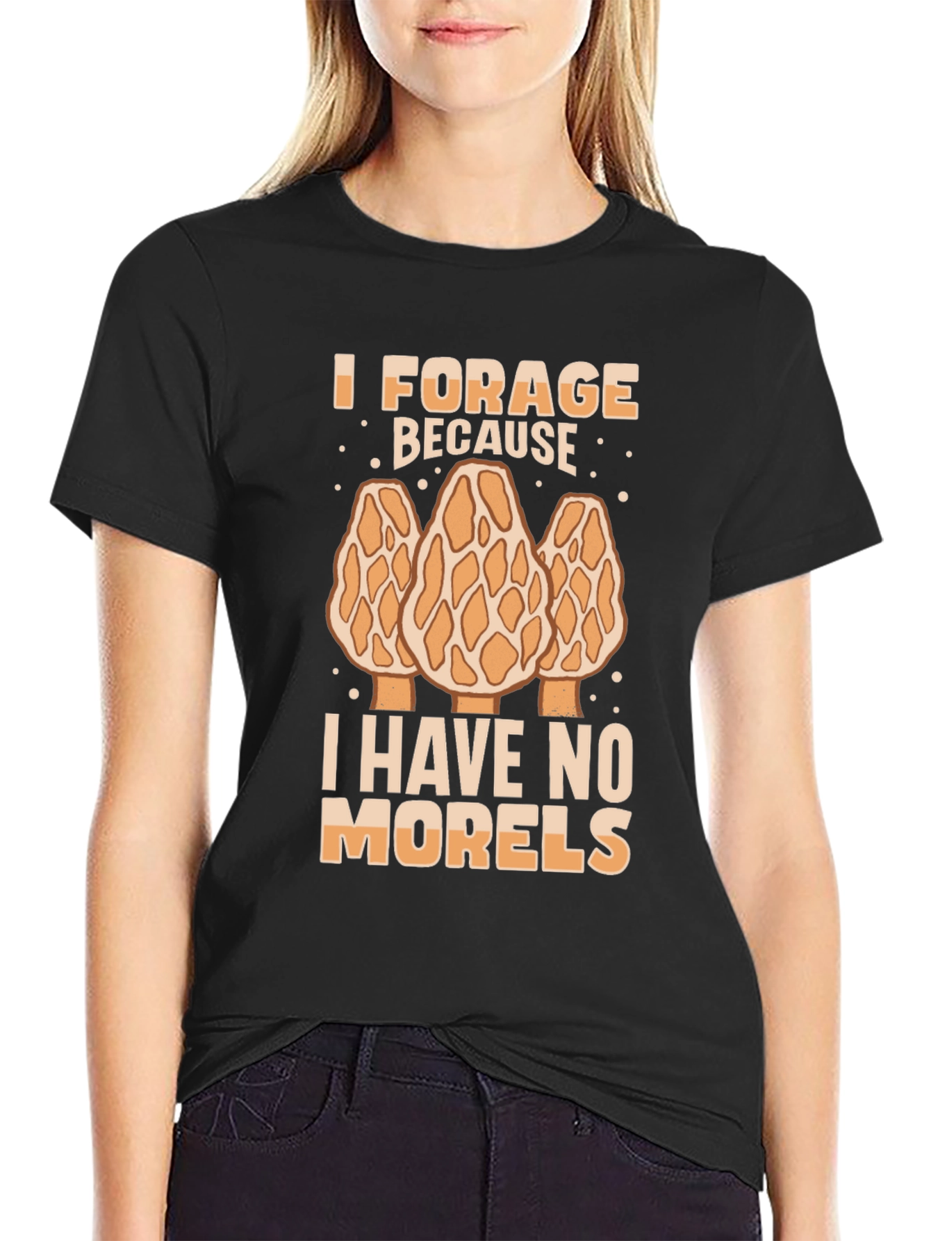Funny Morel Mushroom Foraging T-Shirt