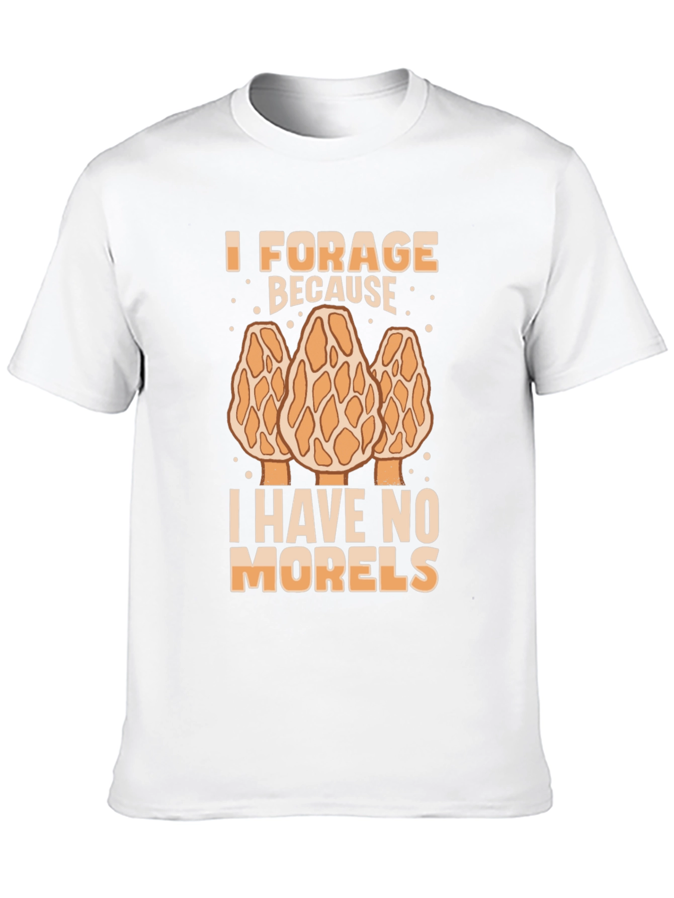 Funny Morel Mushroom Foraging T-Shirt