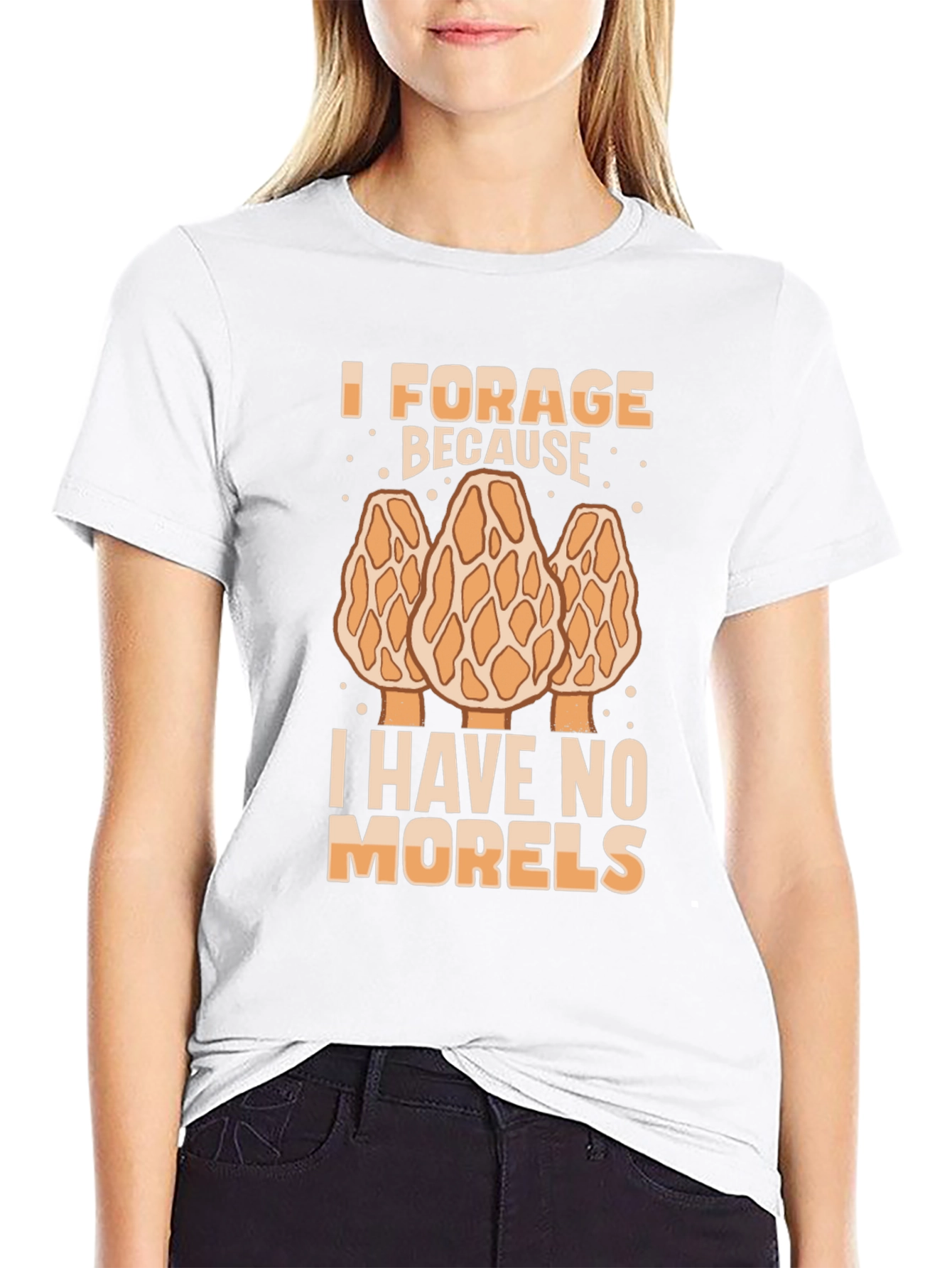 Funny Morel Mushroom Foraging T-Shirt