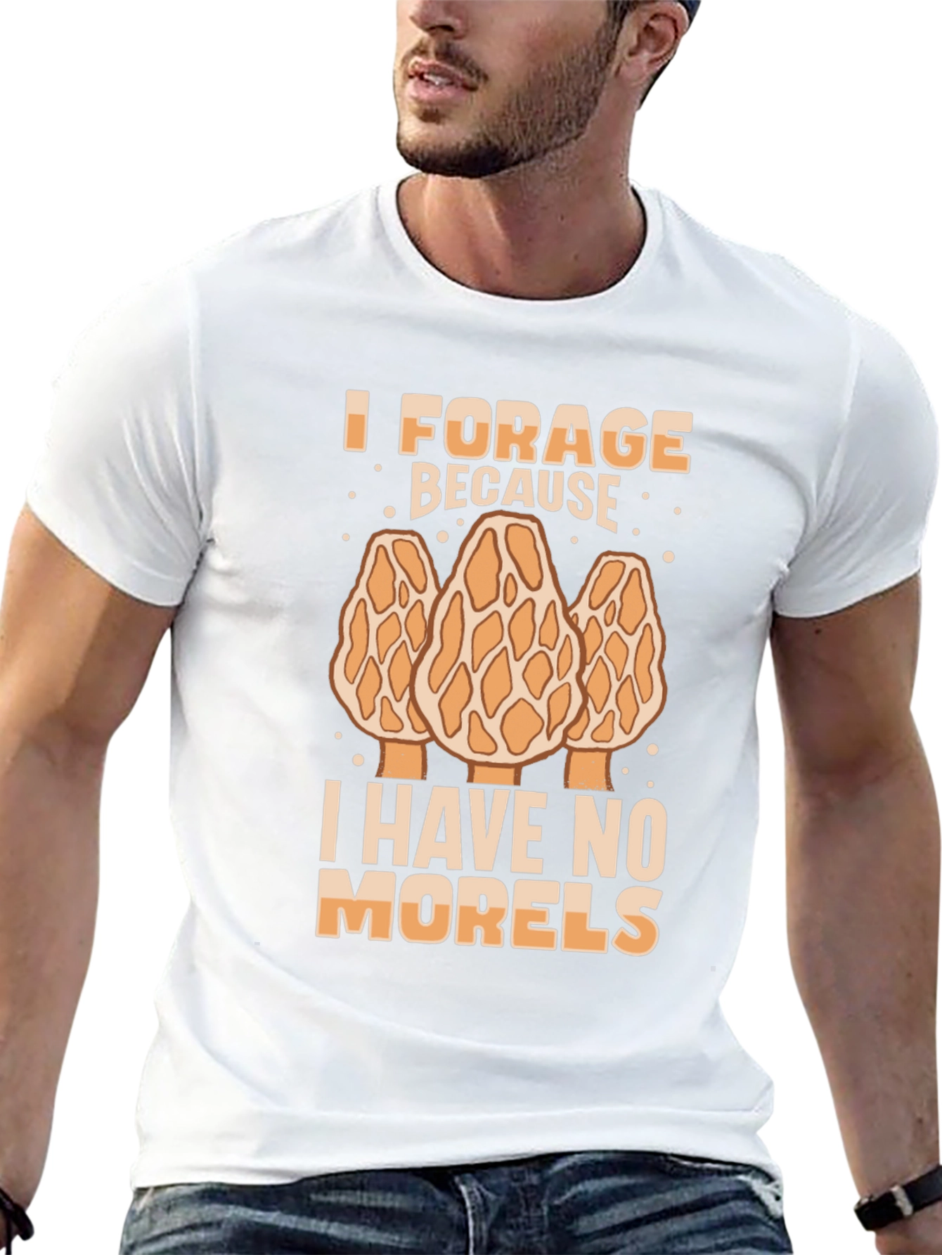 Funny Morel Mushroom Foraging T-Shirt