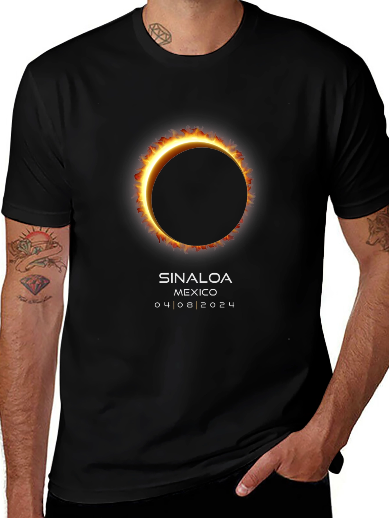 Sinaloa Mexico 2024 Eclipse T-Shirt