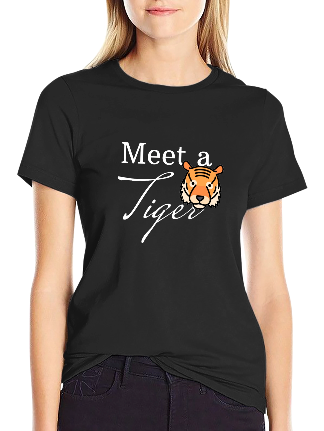 Meet a Tiger Graphic T-Shirt