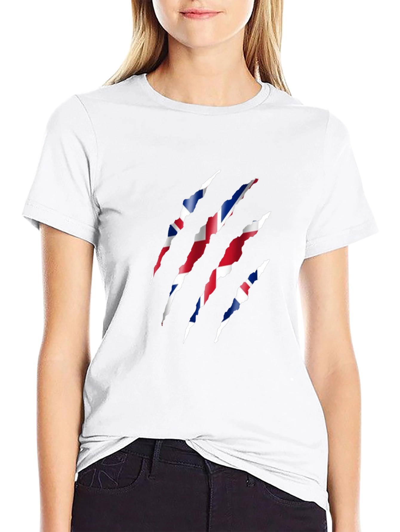 Union Jack Claw T-Shirt