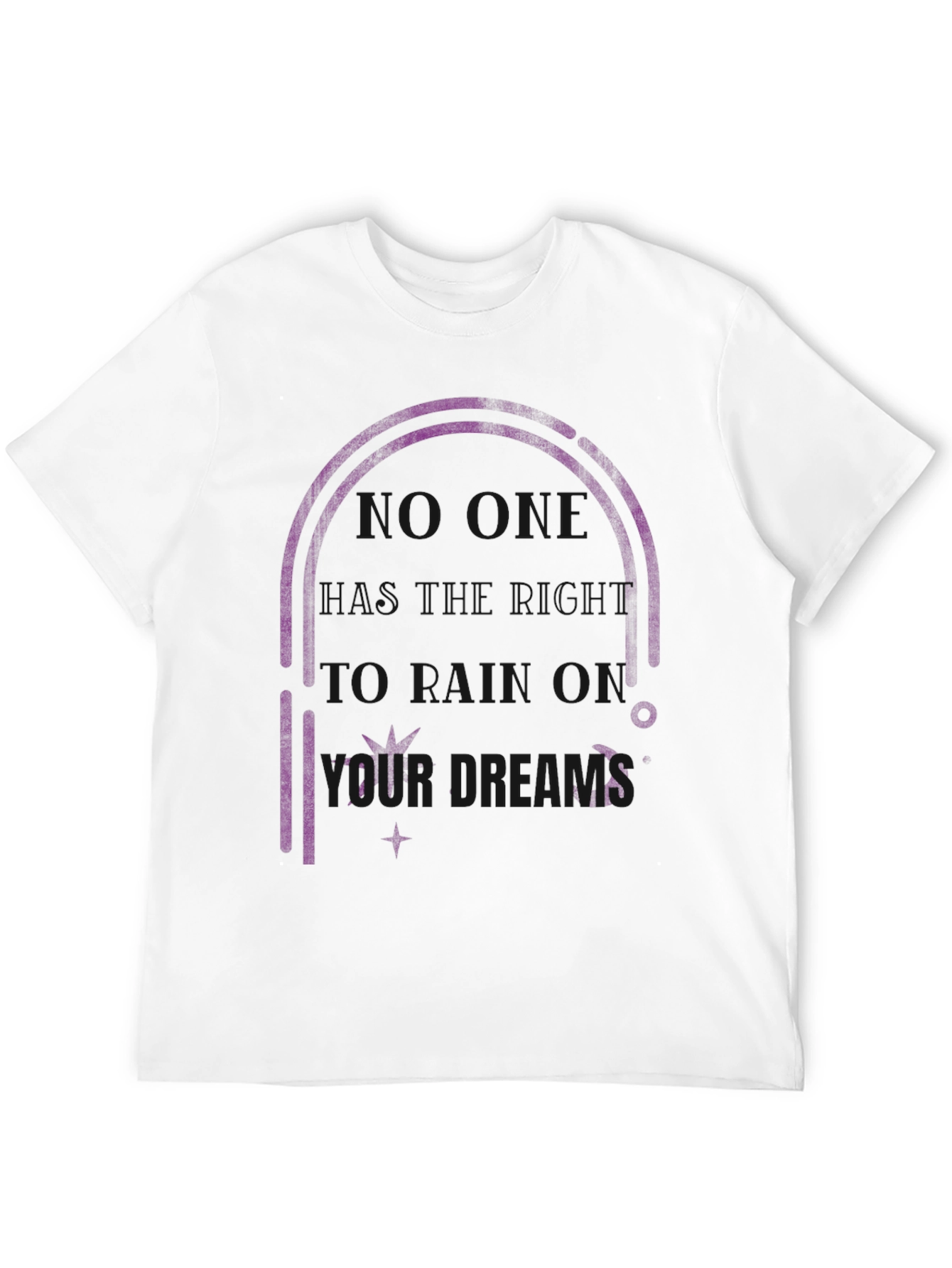 Dream On Graphic Tee - Comfortable Black T-Shirt