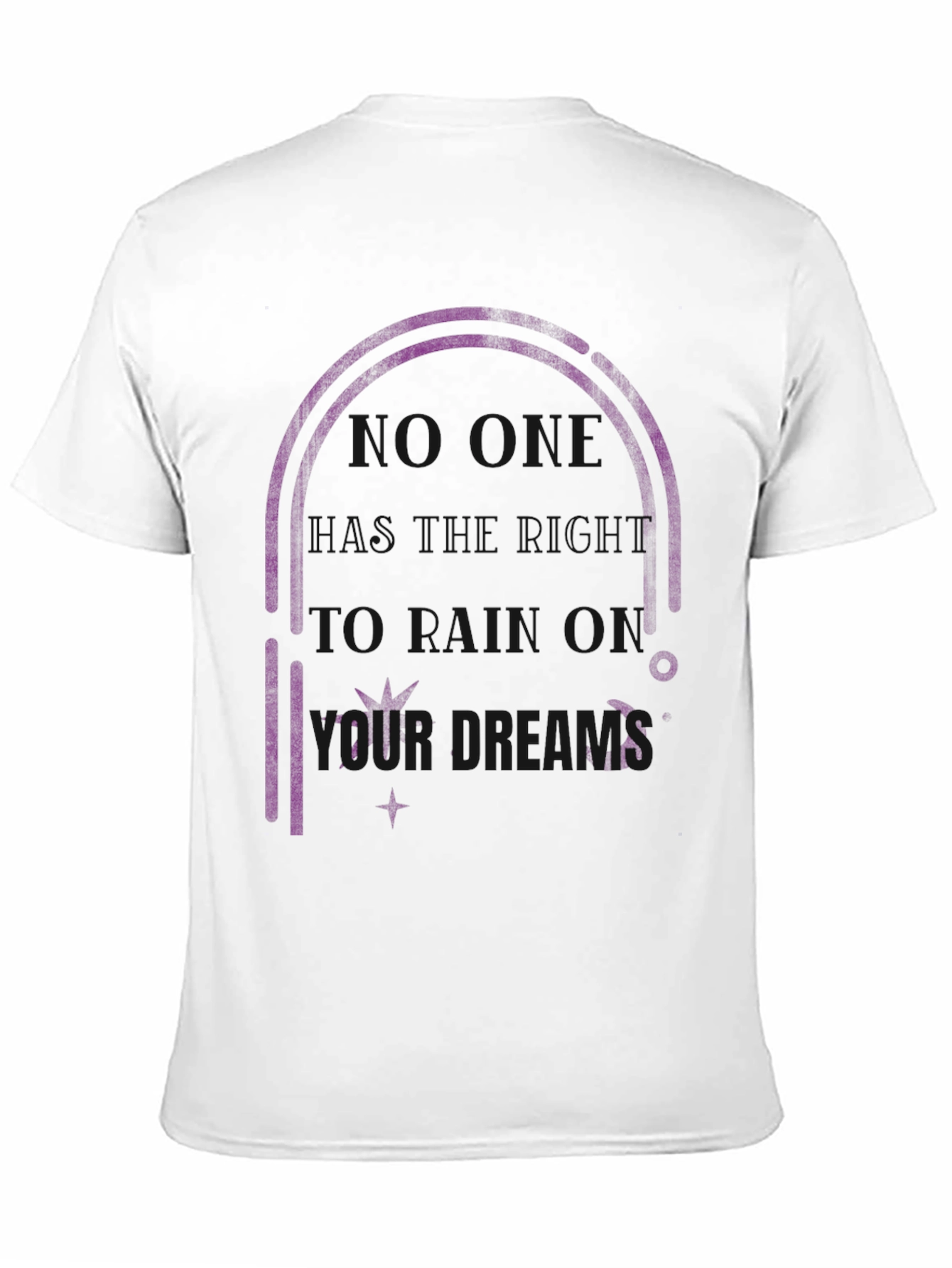 Dream On Graphic Tee - Comfortable Black T-Shirt