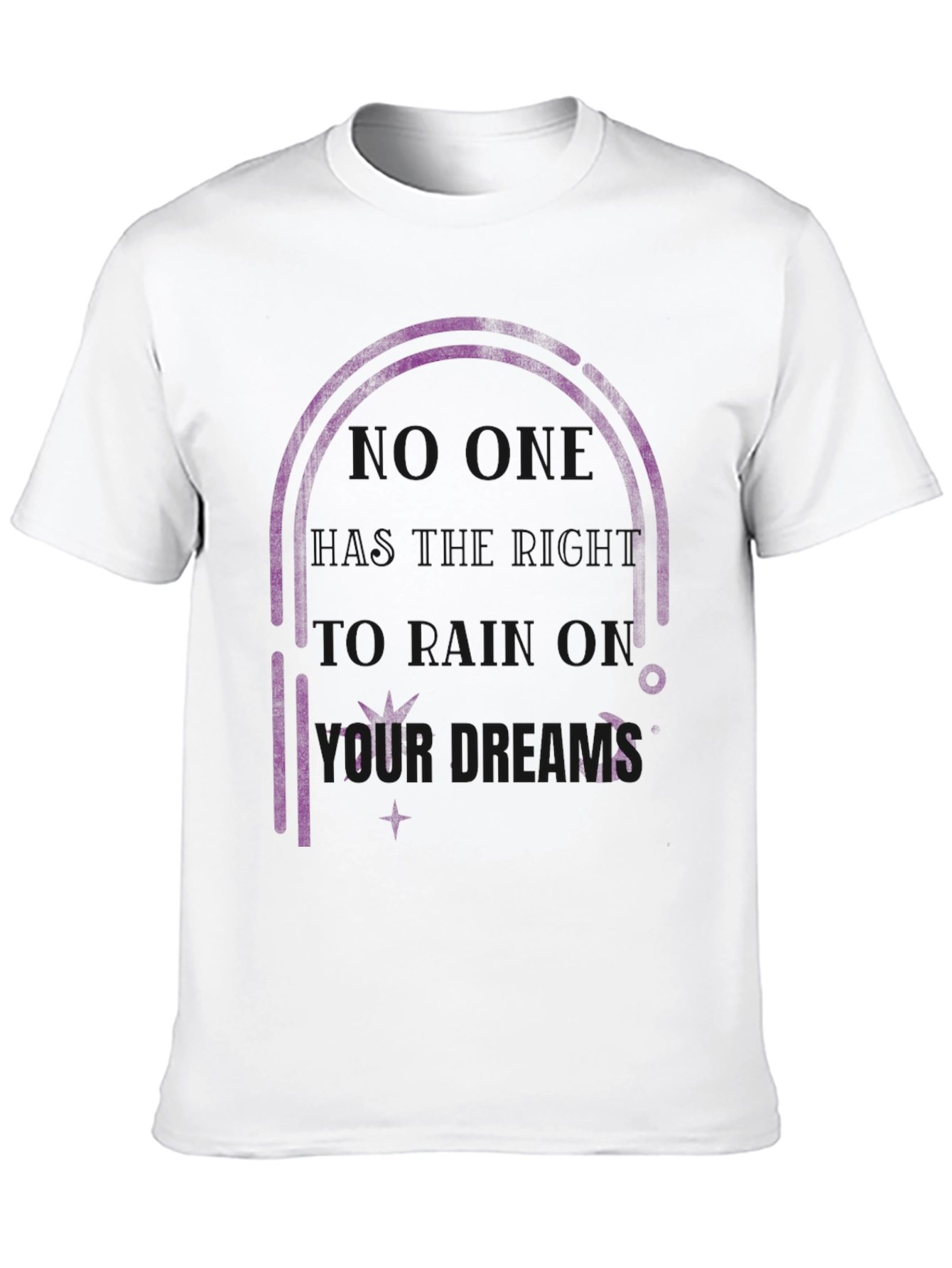 Dream On Graphic Tee - Comfortable Black T-Shirt