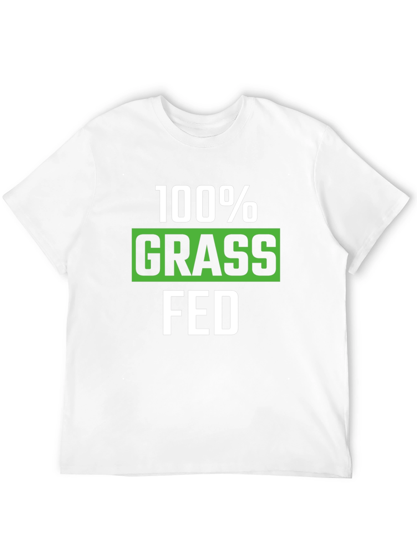 100% Grass Fed Graphic Tee - Black