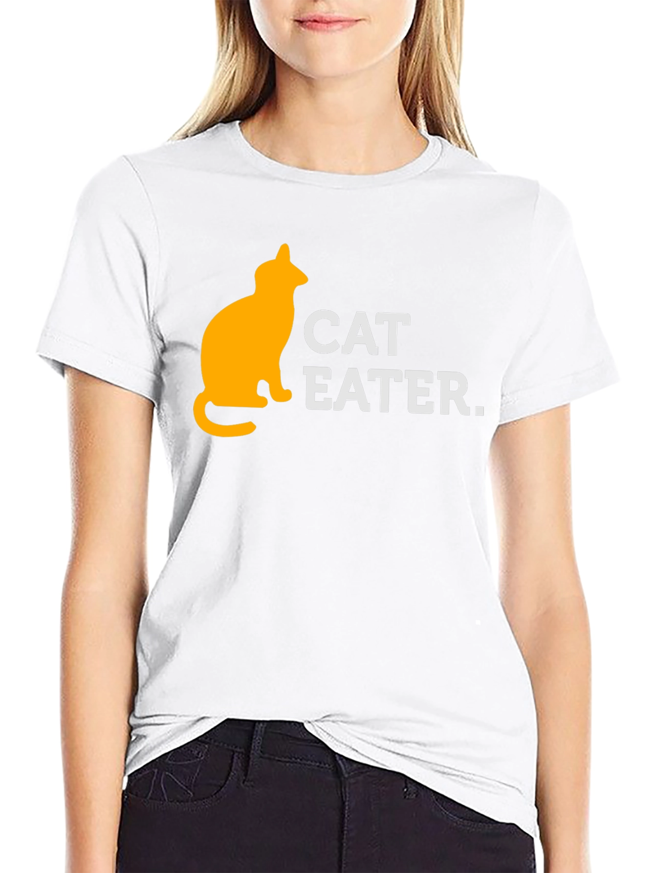 Cat Eater T-Shirt - Humorous Graphic Tee