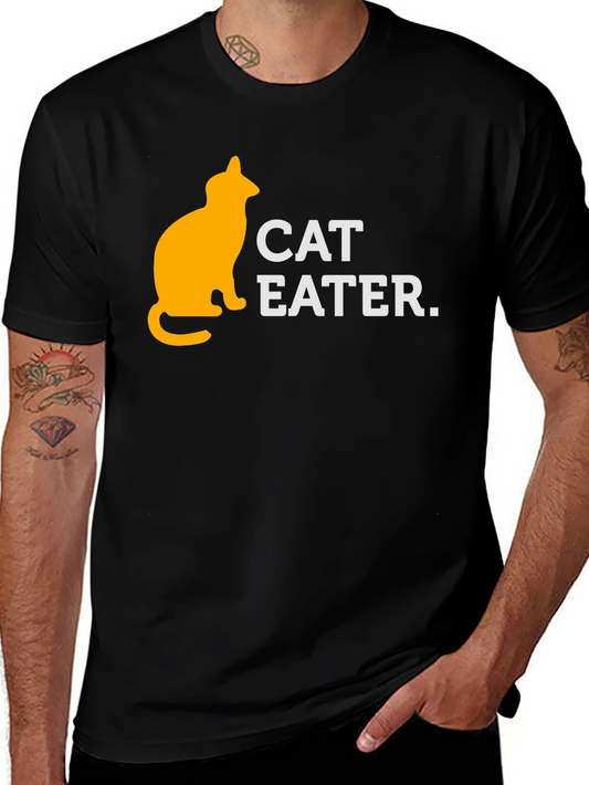 Cat Eater T-Shirt - Humorous Graphic Tee
