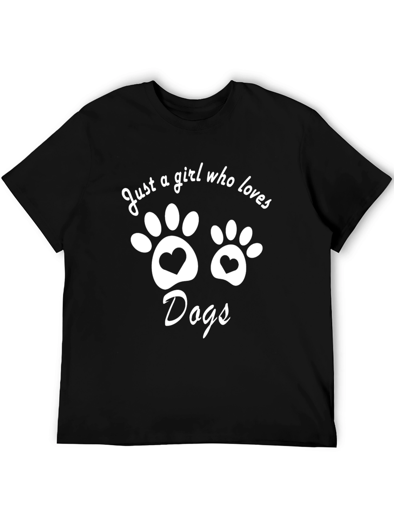 Just a Girl Who Loves Dogs T-Shirt