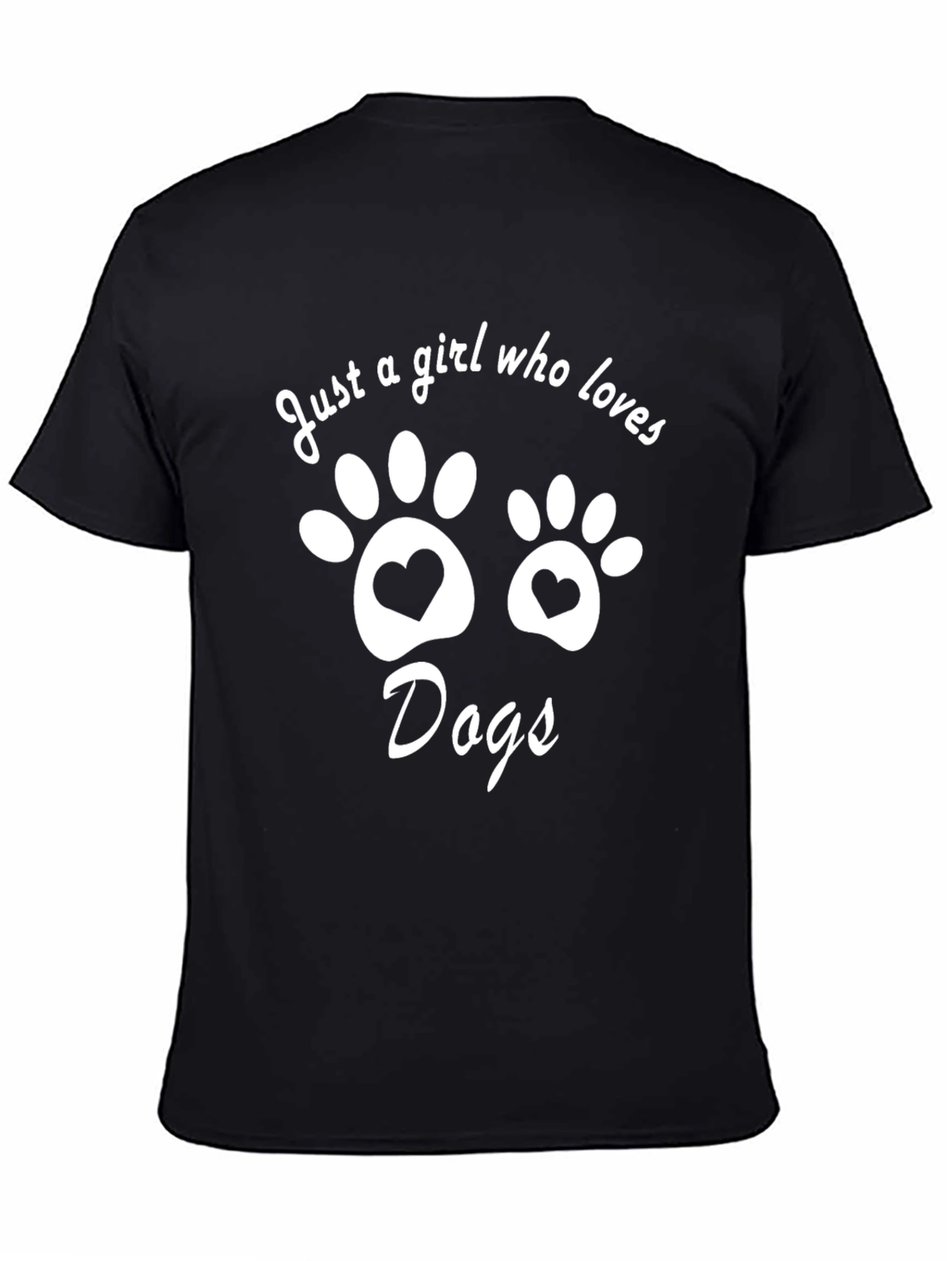 Just a Girl Who Loves Dogs T-Shirt