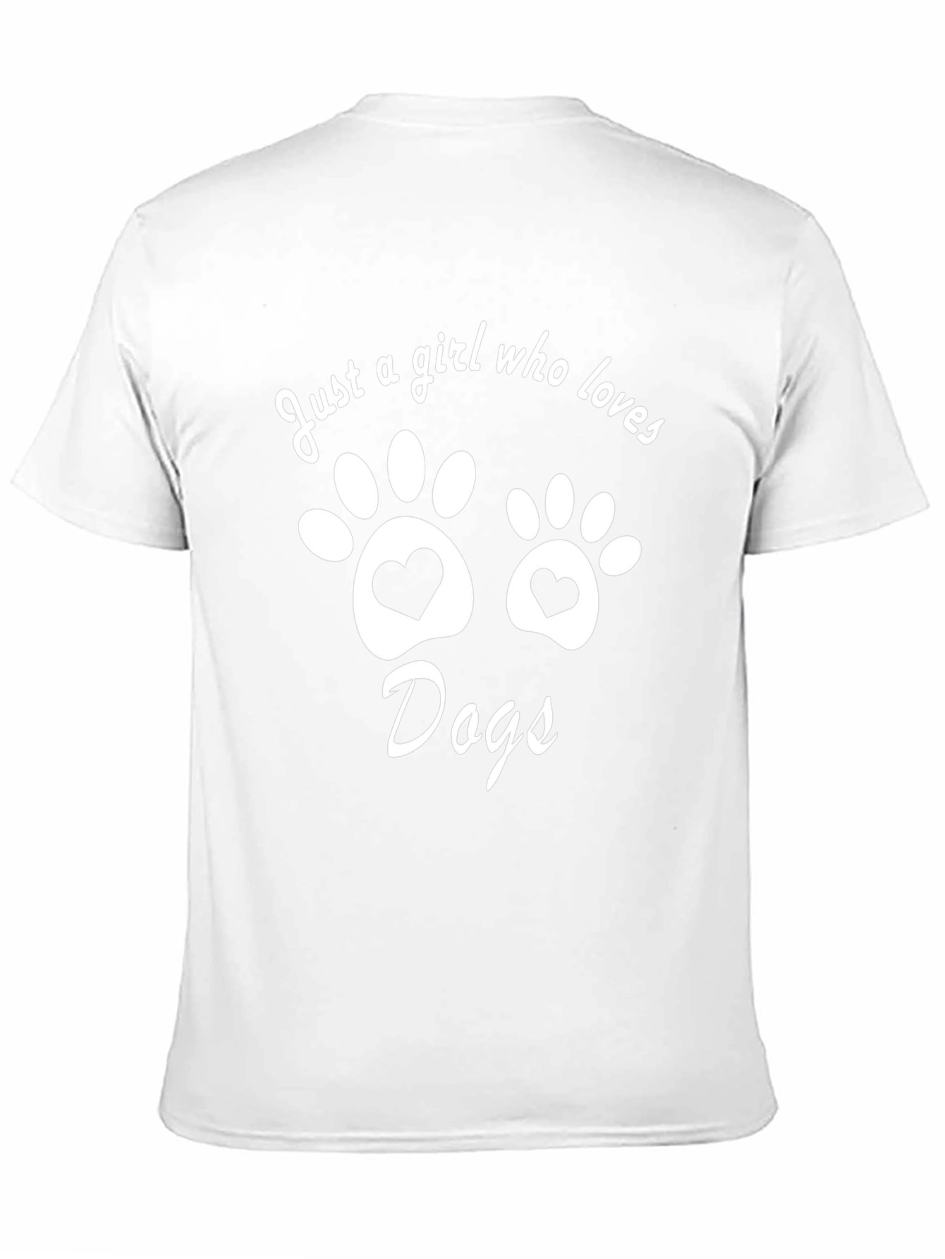 Just a Girl Who Loves Dogs T-Shirt