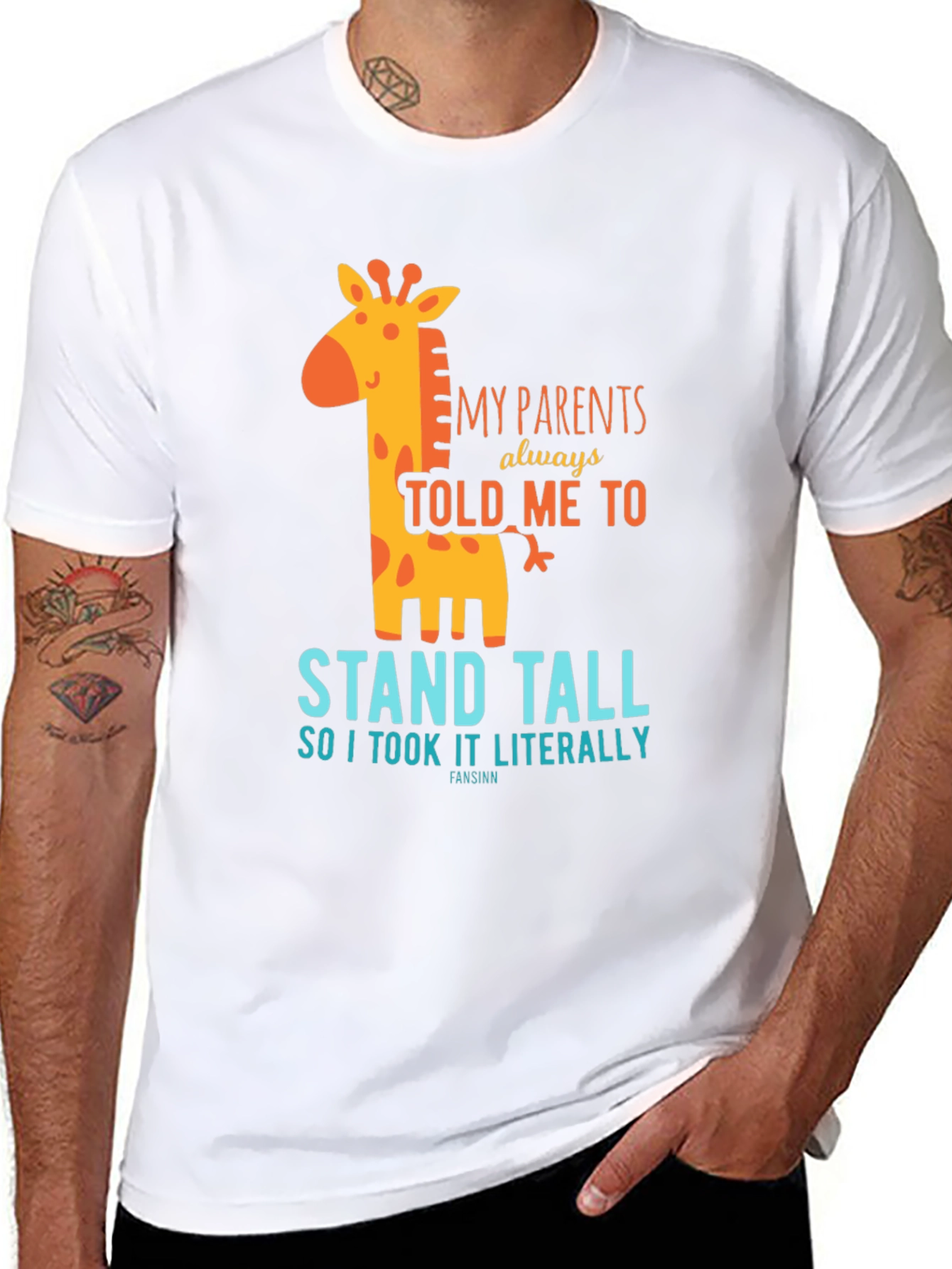 Stand Tall Giraffe T-Shirt