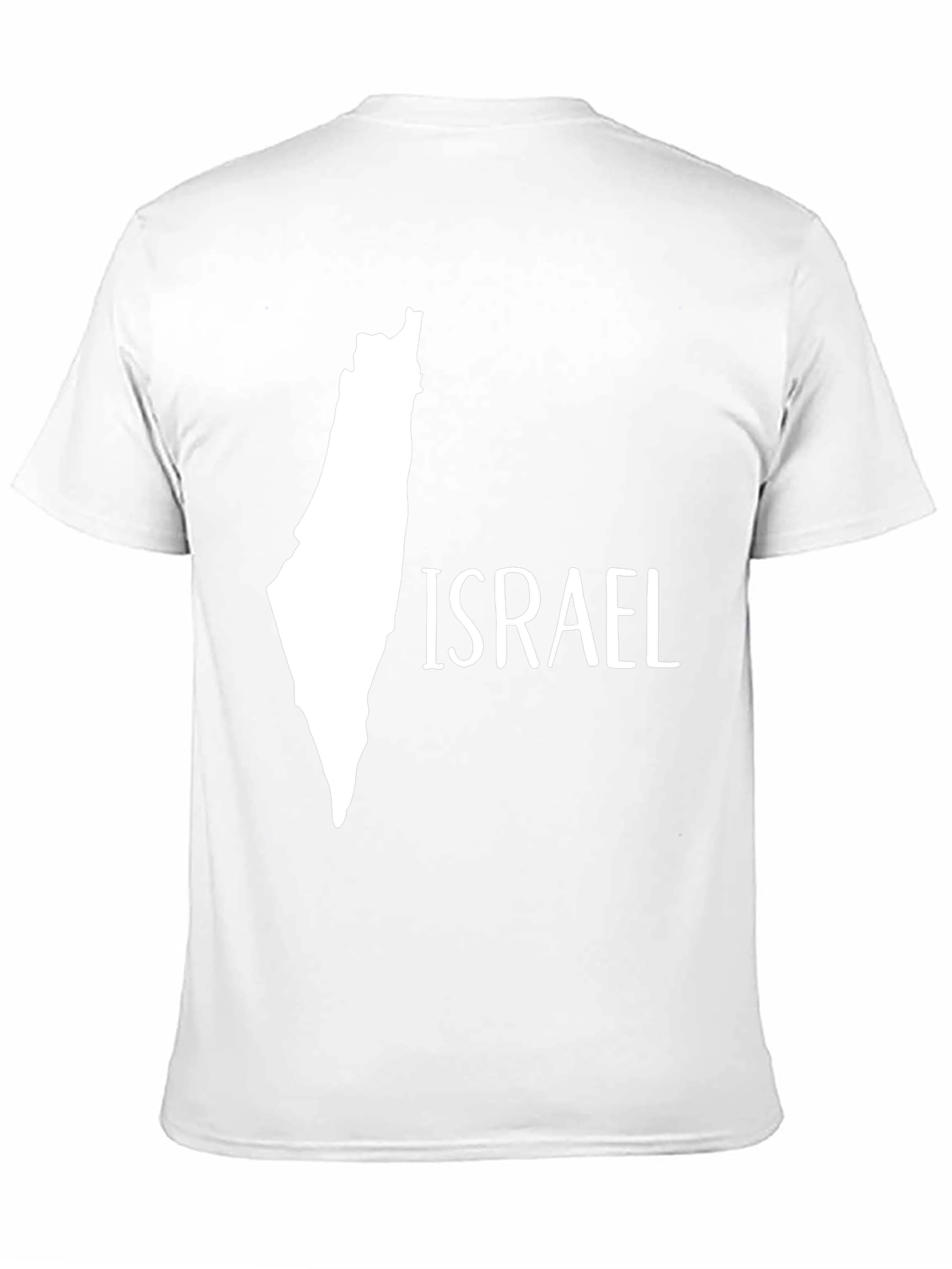 Israel Map T-Shirt - Classic Black Tee