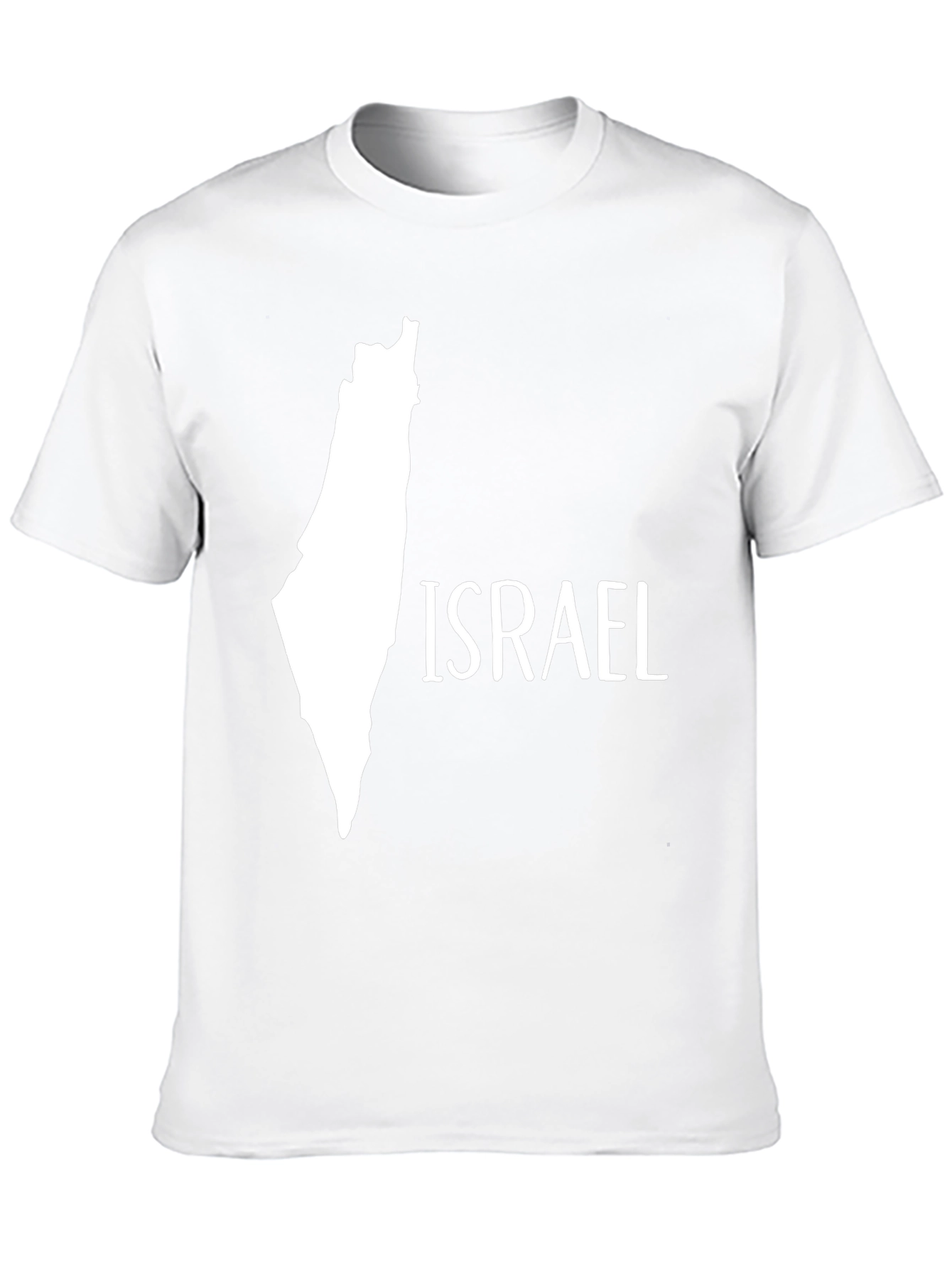 Israel Map T-Shirt - Classic Black Tee
