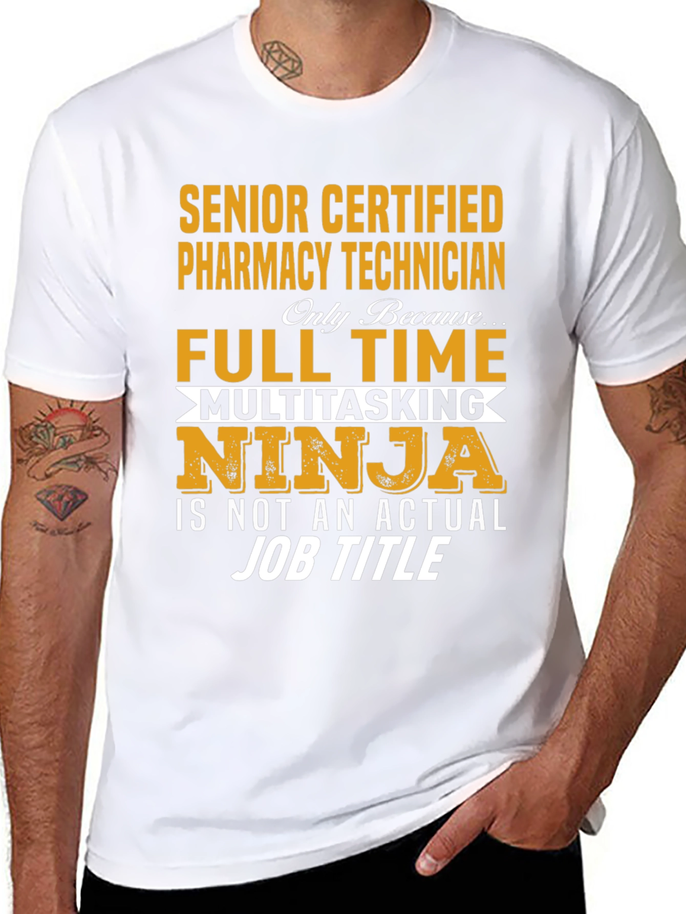 Senior Pharmacy Technician Novelty T-Shirt