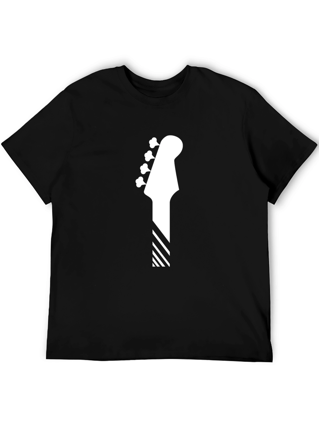 Bass Guitar Head T-Shirt - Music Lover Tee
