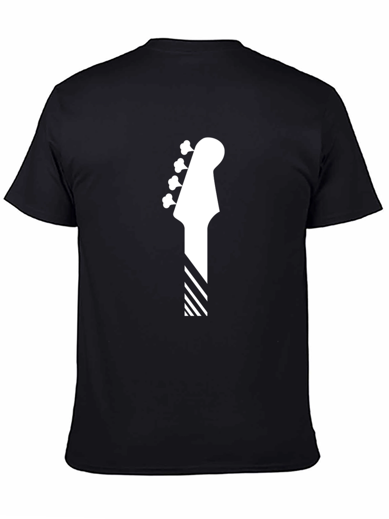 Bass Guitar Head T-Shirt - Music Lover Tee
