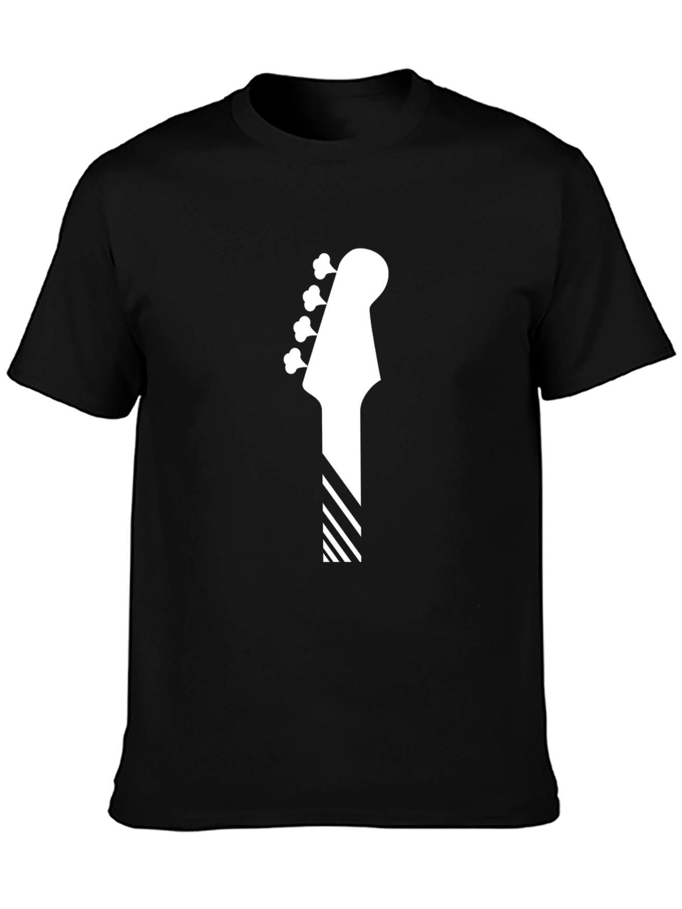Bass Guitar Head T-Shirt - Music Lover Tee